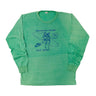 Vintage 80s Nike Vancouver Island Race Series Graphic Long Sleeve Shirt Size L 270 