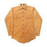 Vintage 80s Patagonia Tan Cotton Button-Up Shirt Size XS 380 