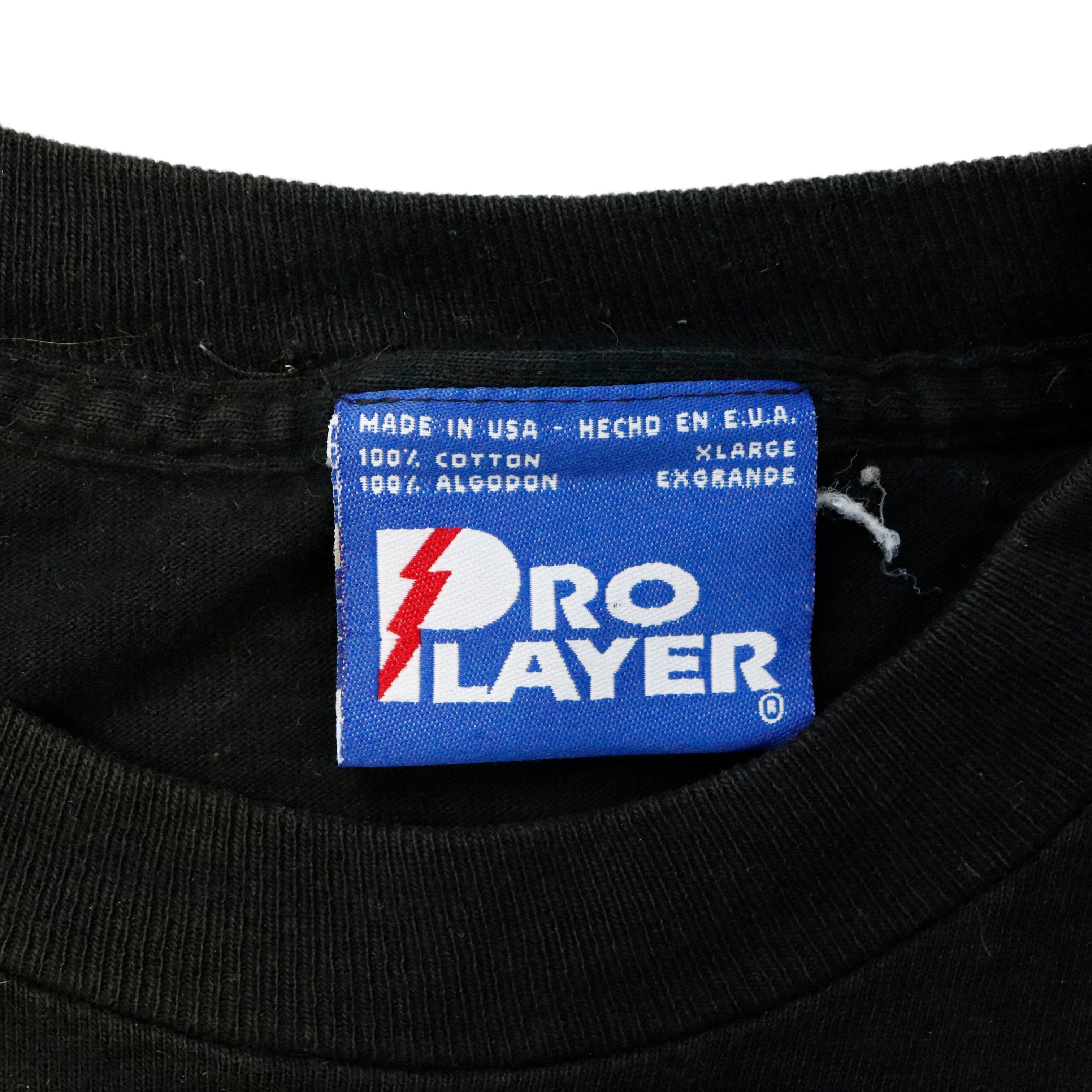 Vintage 90s AOP Pro Player NBC Sports Graphic T-Shirt Size XL 19812 