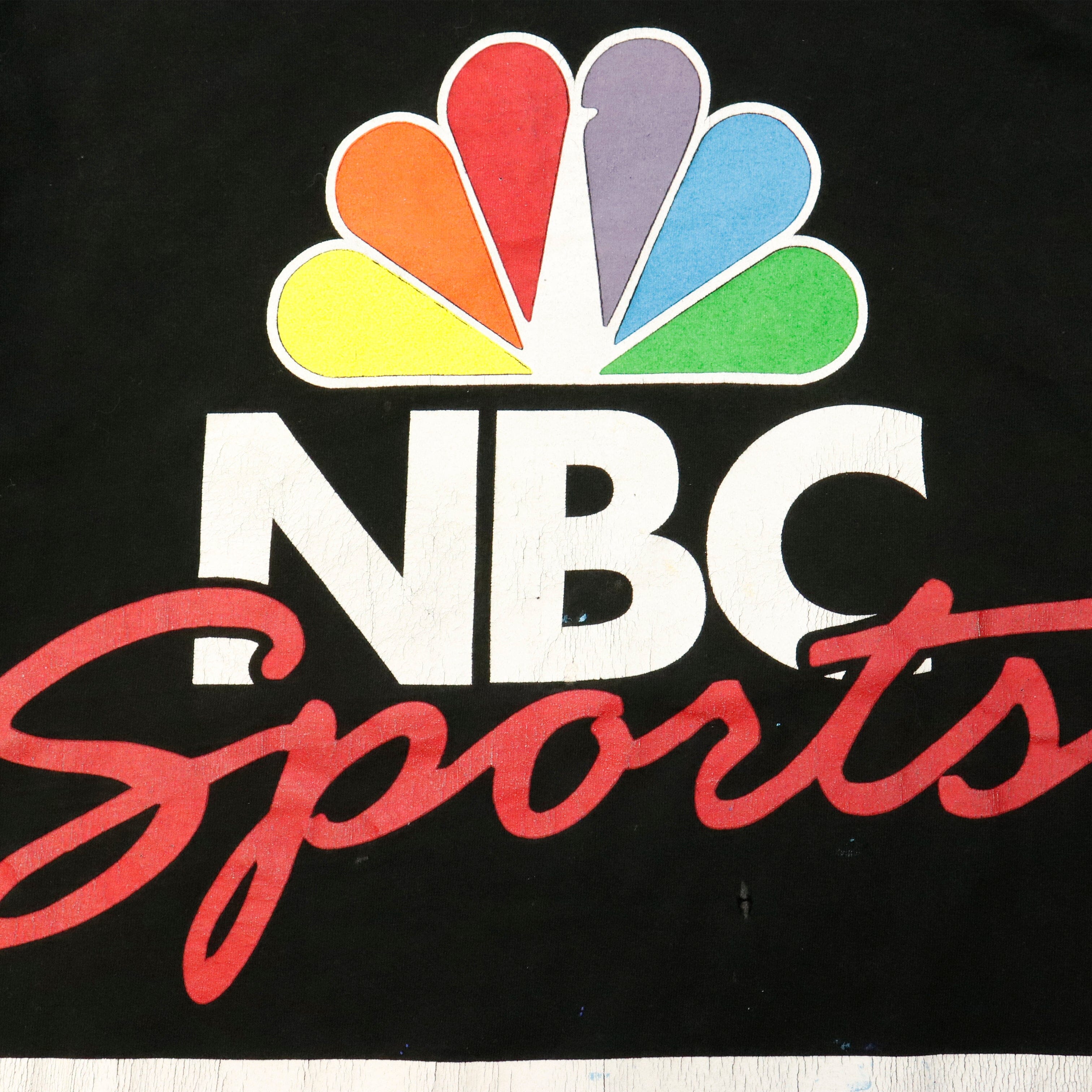 Vintage 90s AOP Pro Player NBC Sports Graphic T-Shirt Size XL 19812 