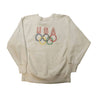 Vintage 90s Champion Reverse Weave USA Olympic Rings Sweatshirt Size L FAIF.CA 