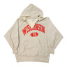Vintage 90s Champion Wisconsin Reverse Weave Hoodie Size L Distressed FAIF.CA 