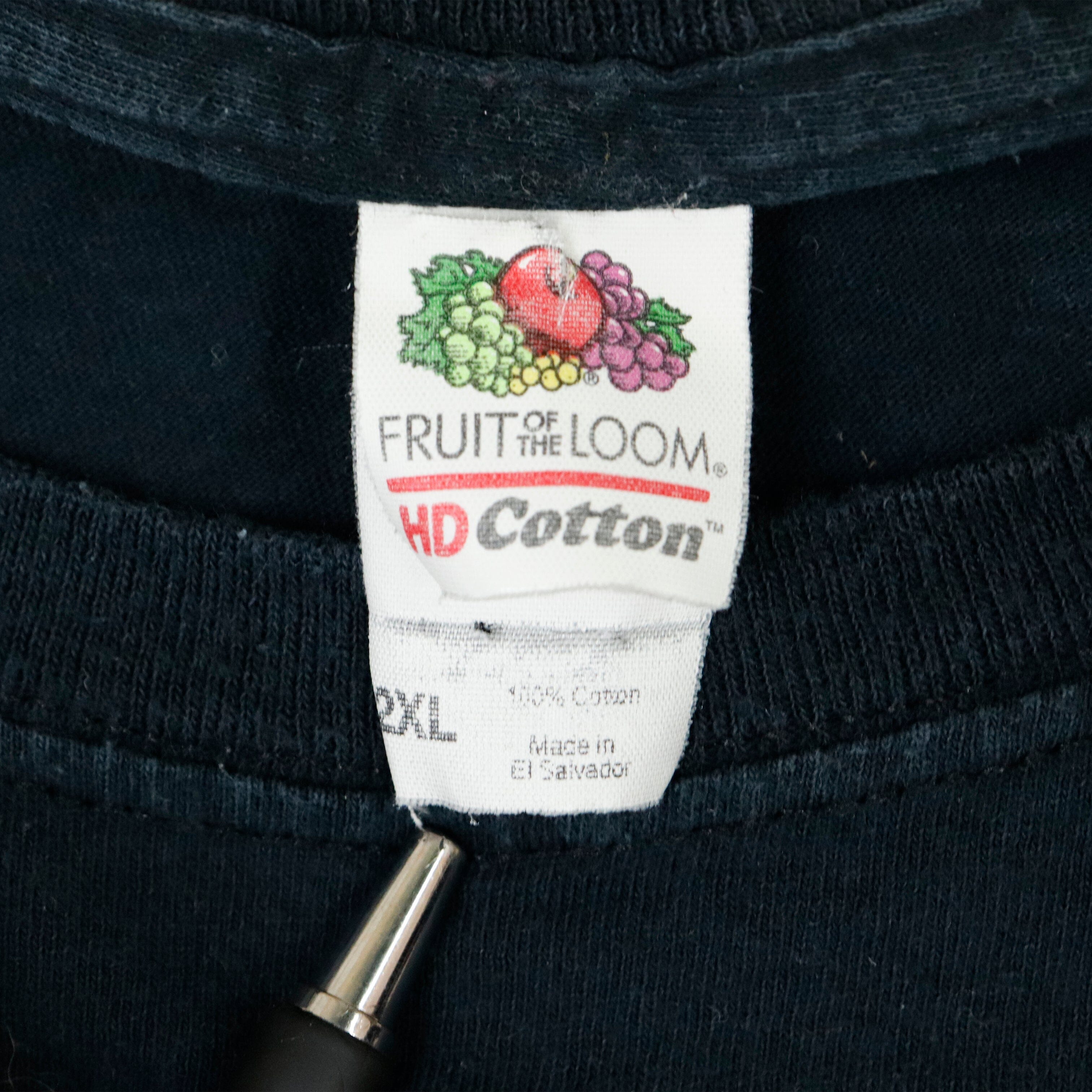 Vintage 90s Clutch LS Black Musci Band T-Shirt Size XXL Fruit of the Loom 