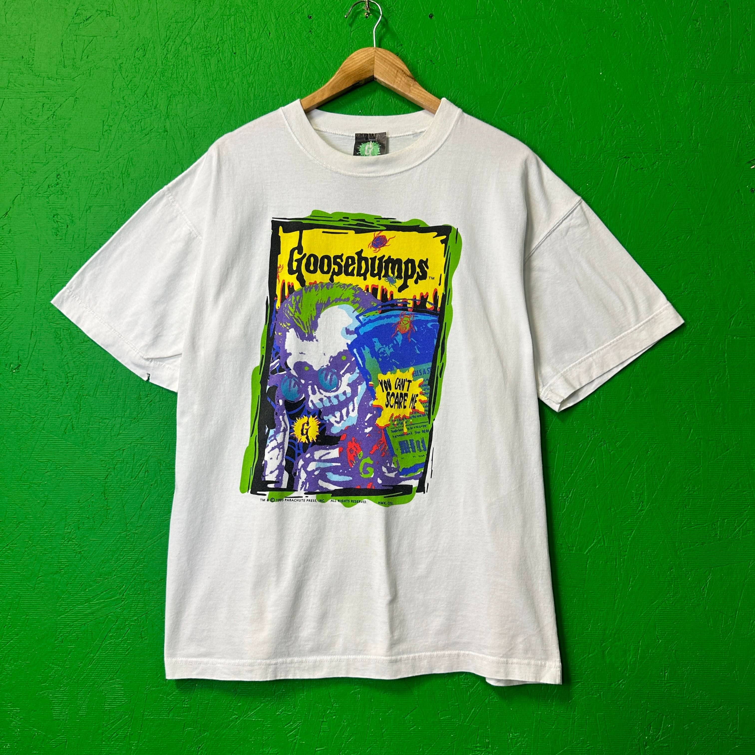 Vintage 90s Goosbumps You Cant Scare Me Tshirt T-Shirt OTHER 