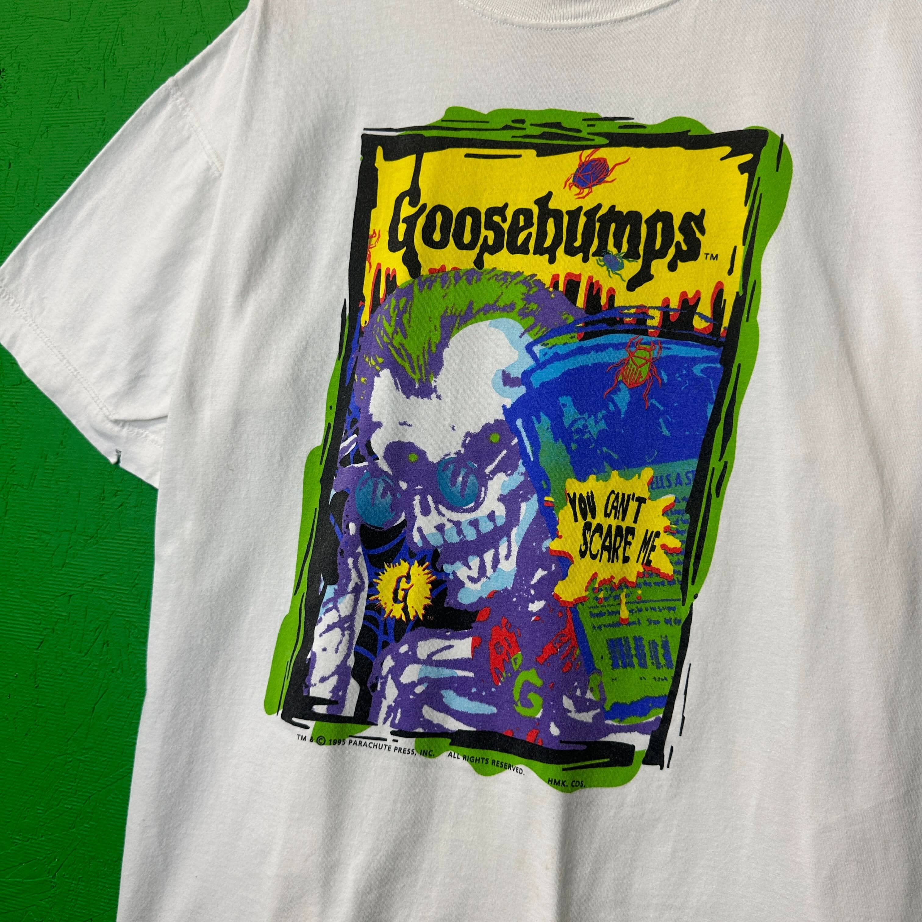 Vintage 90s Goosbumps You Cant Scare Me Tshirt T-Shirt OTHER 