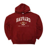 Vintage 90s Jerzees Harvard University Graphic Hoodie Size L FAIF.CA 