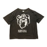Vintage 90s Nirvana Distressed Graphic T-Shirt Size L 28448 
