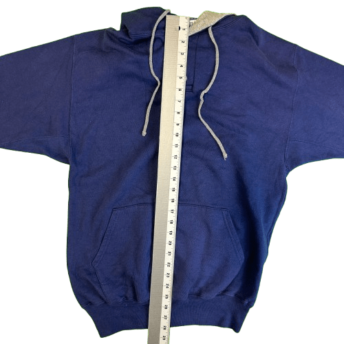 Vintage 90s Russell Hooded Sweatshirt Blue size M made in usa Sweatshirt OTHER 