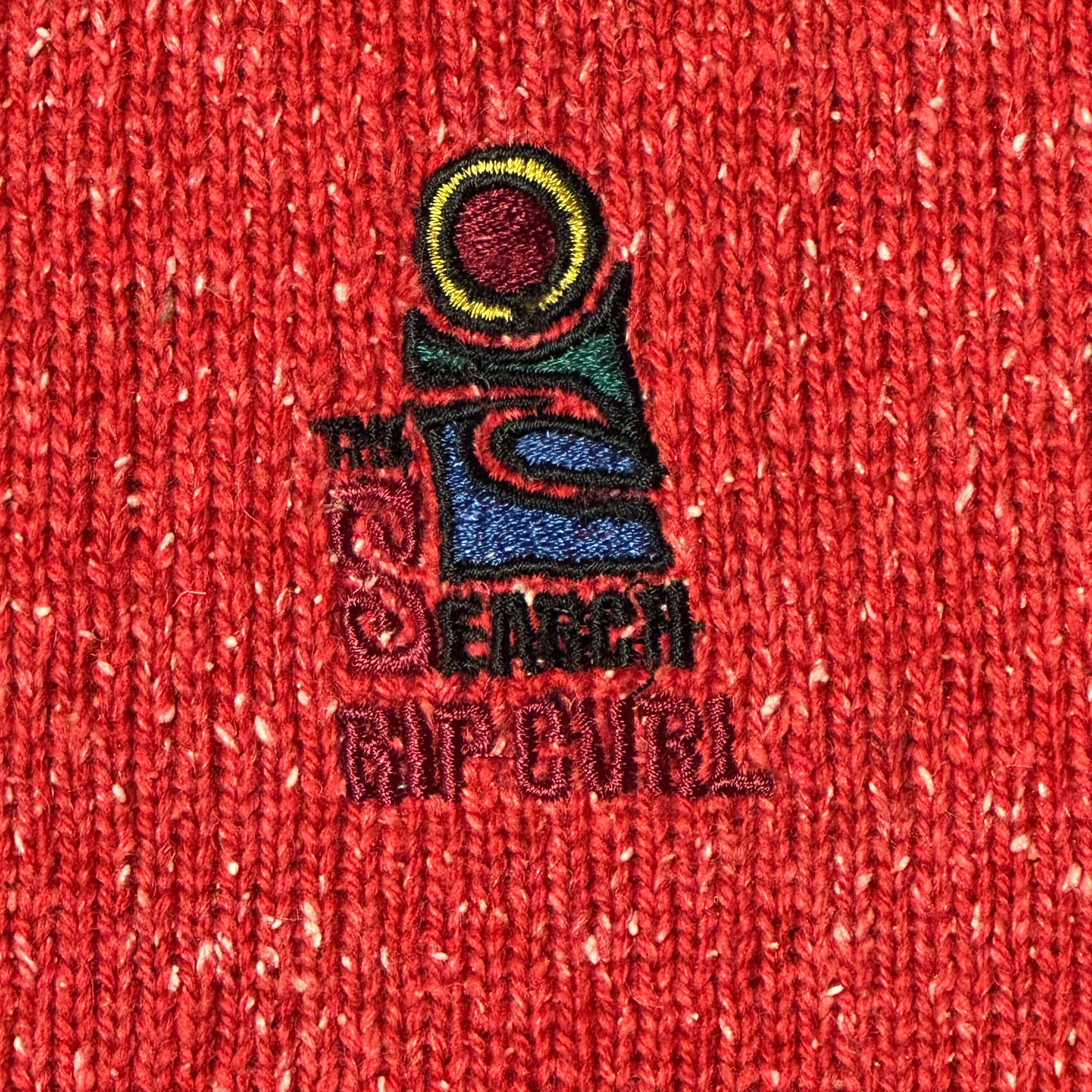 Vintage 90s Surf Rip Curl Two-Tone Knit Crewneck Sweater Size M FAIF.CA 