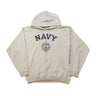 Vintage 90s USN Navy Graphic Sweatshirt Hoodie Size M 22085 