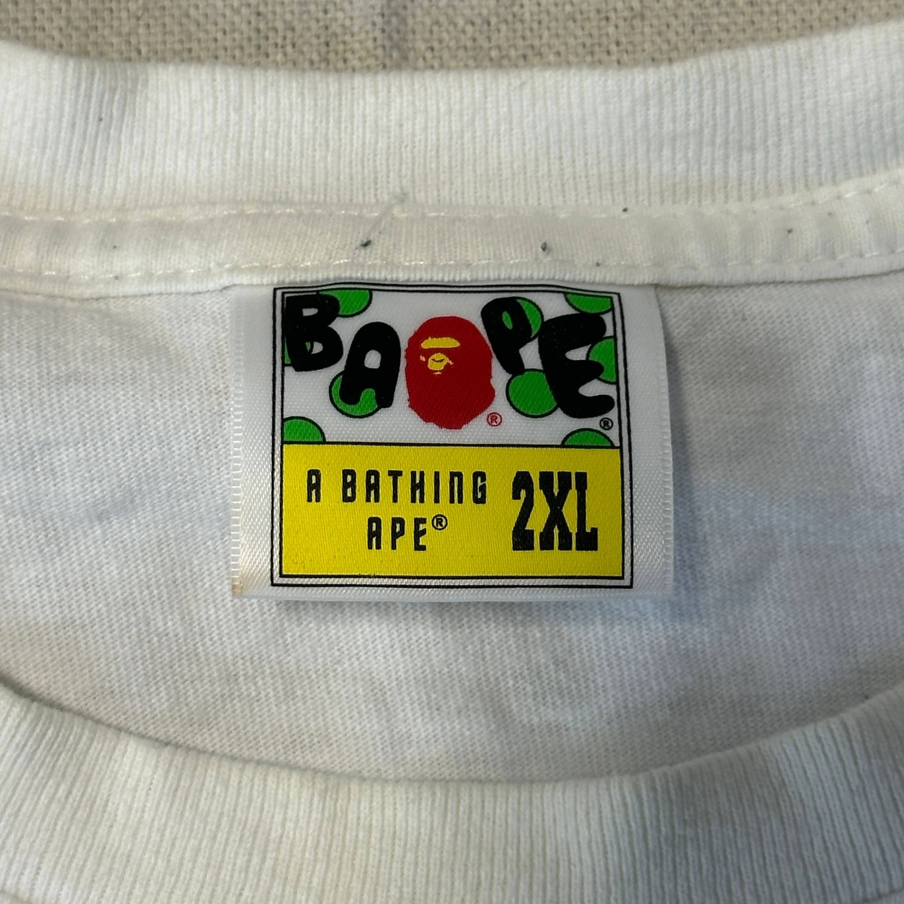Vintage A Bathing Ape Money Graphic T-Shirt Size 2XL FAIF.CA 