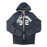 Vintage Abercrombie 92 Navy ZIP Up Hoodie Size S Abercrombie & Fitch 