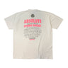 Vintage Absolute Sprint Break neon print t-shirt Size XL Fruit of the Loom 