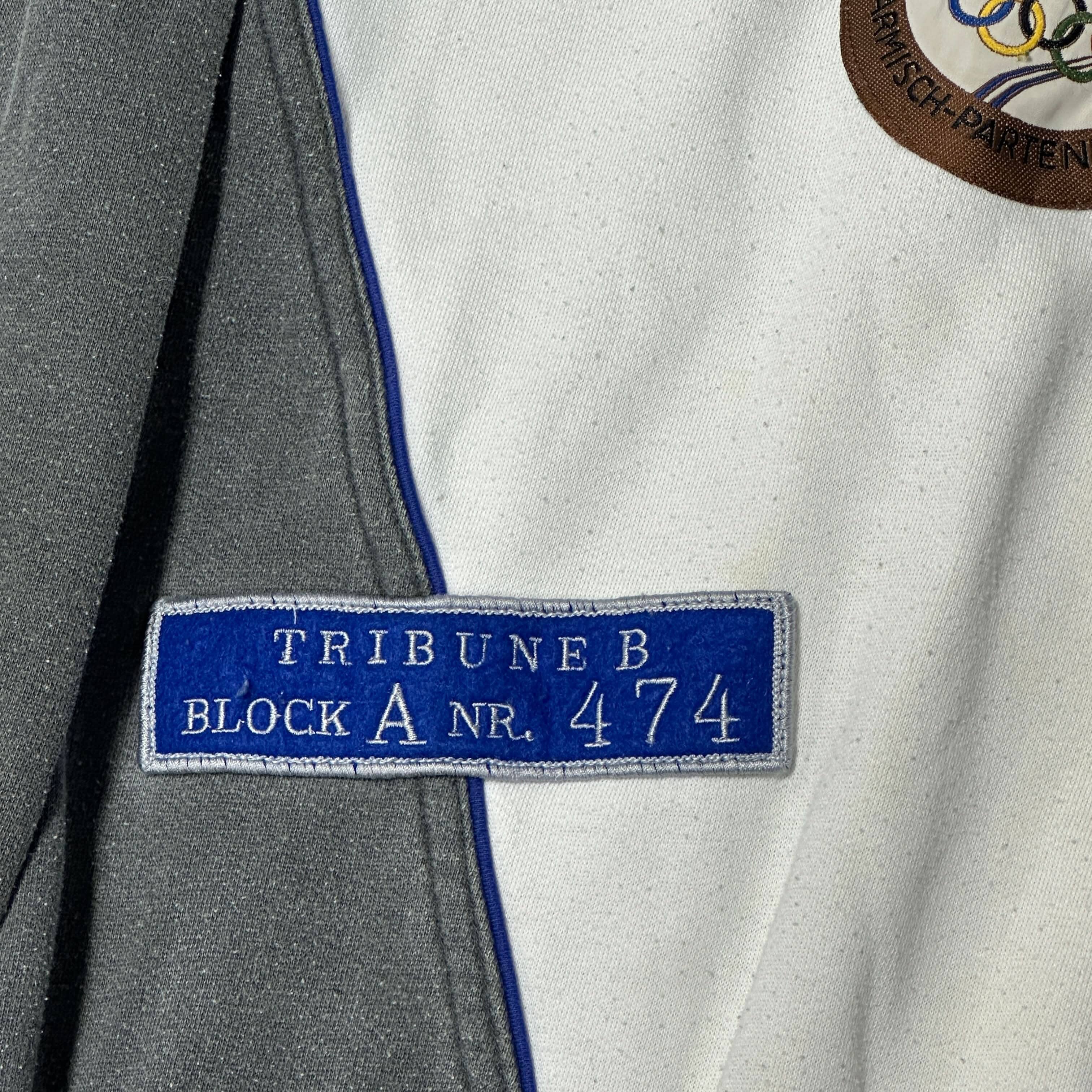 Vintage Adidas Garmisch-Partenkirchen Olympic Patch Sweatshirt Size XL FAIF.CA 