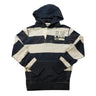 Vintage American Eagle Stripped Hoodie, Grey/Navy Size XS American Eagle Outfitters 