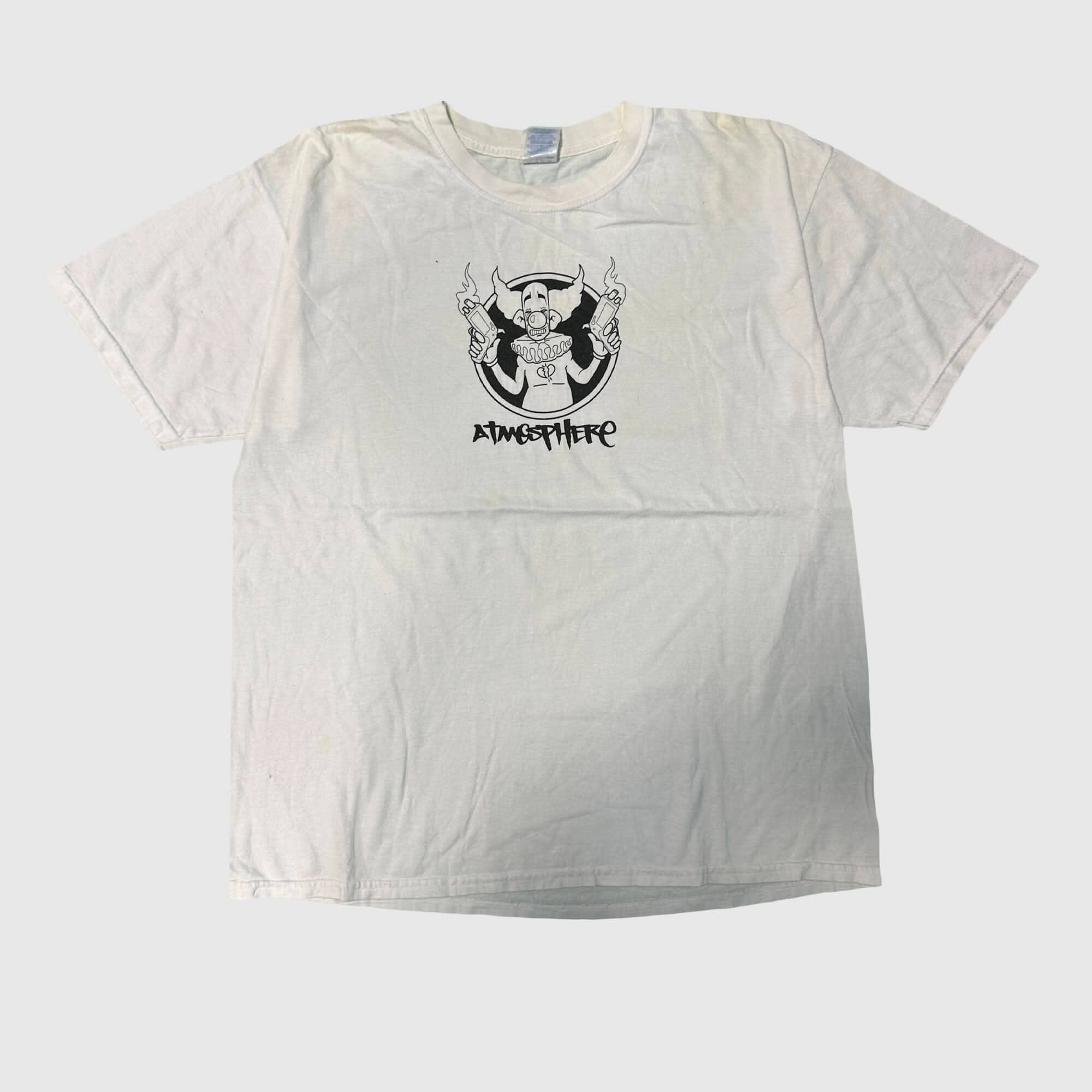 Vintage Atmosphere Rap Sad Clown Graphic T-Shirt Size XL FAIF.CA 