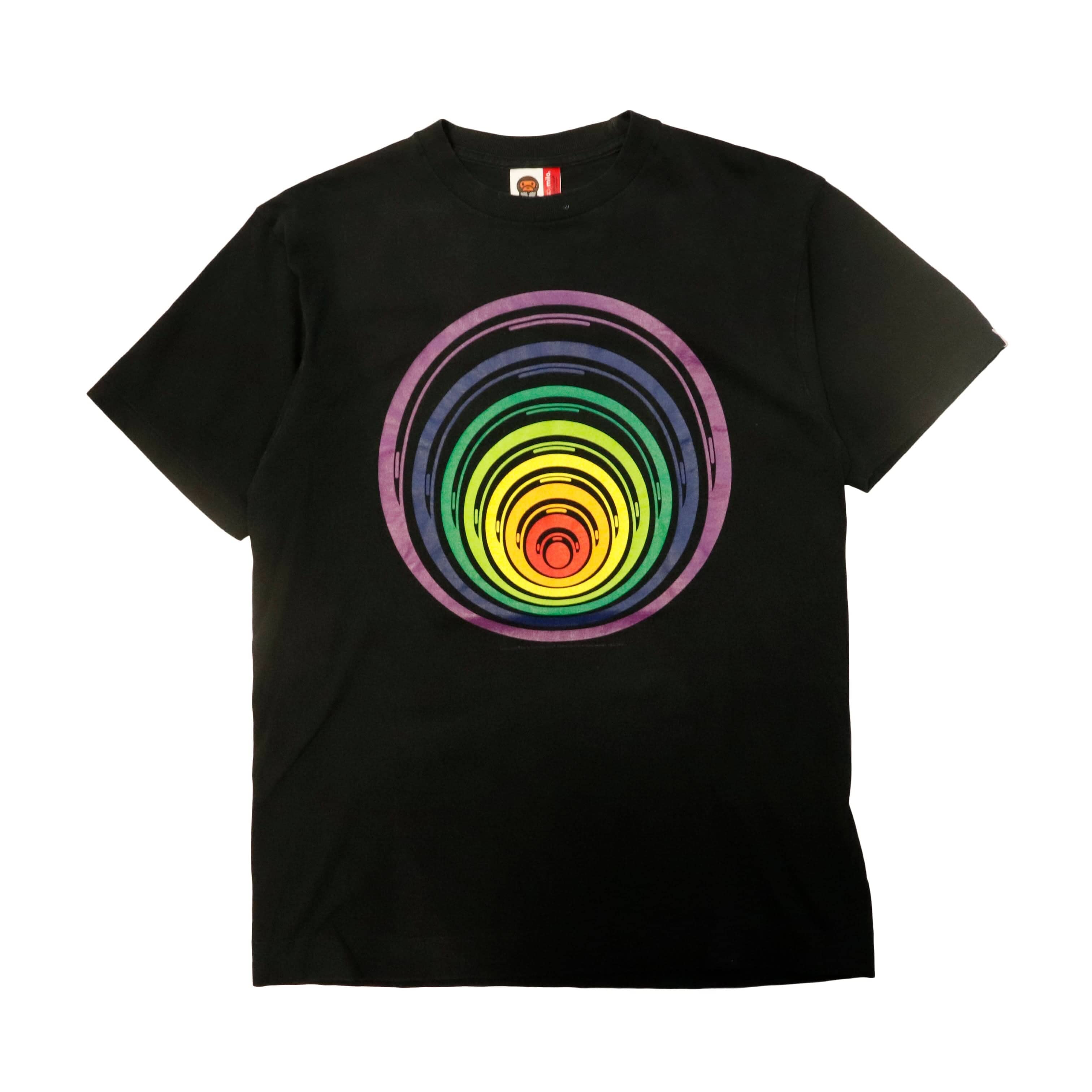 Vintage Baby Milo Rainbow Target Graphic T-Shirt Size M Bape FAIF.CA 