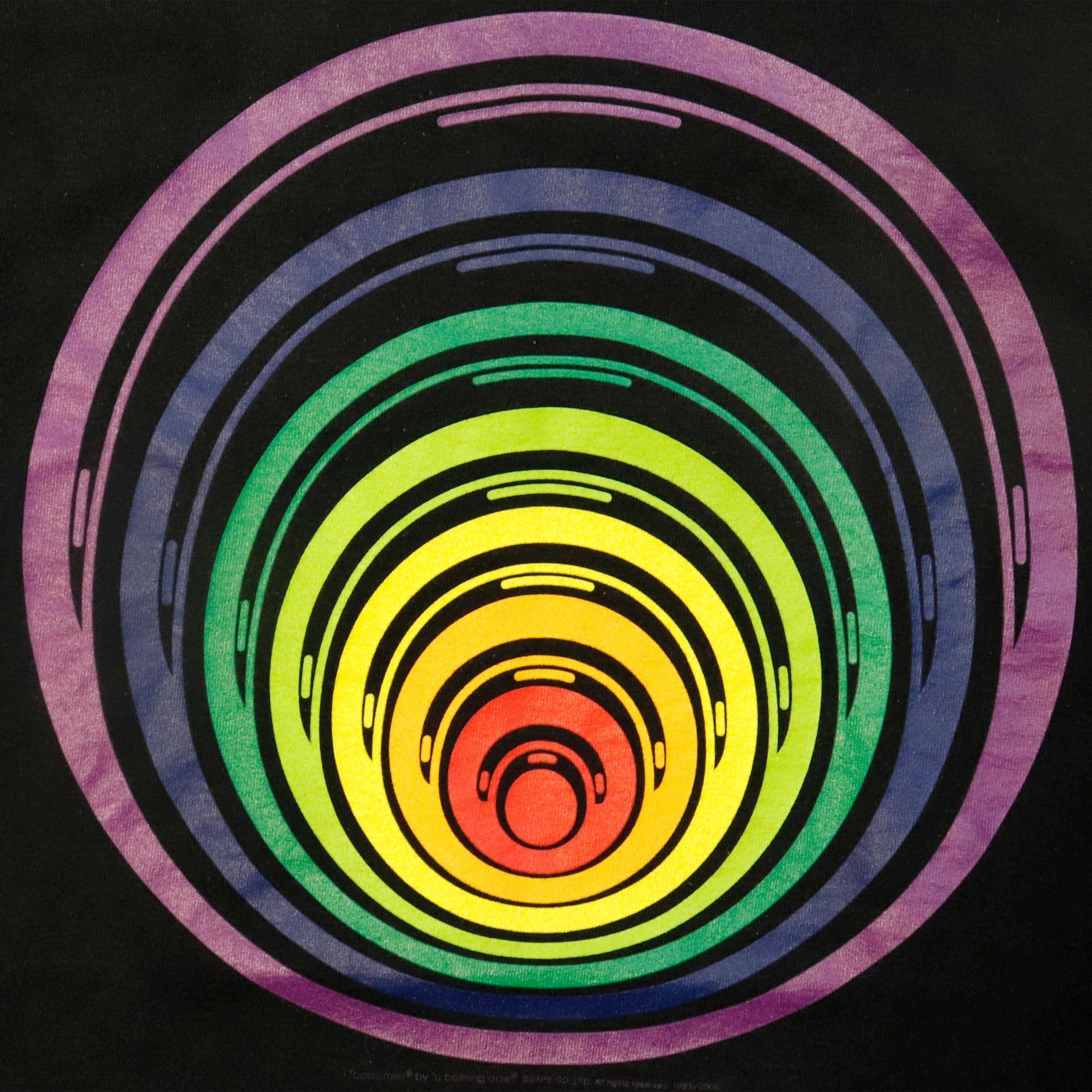 Vintage Baby Milo Rainbow Target Graphic T-Shirt Size M Bape FAIF.CA 