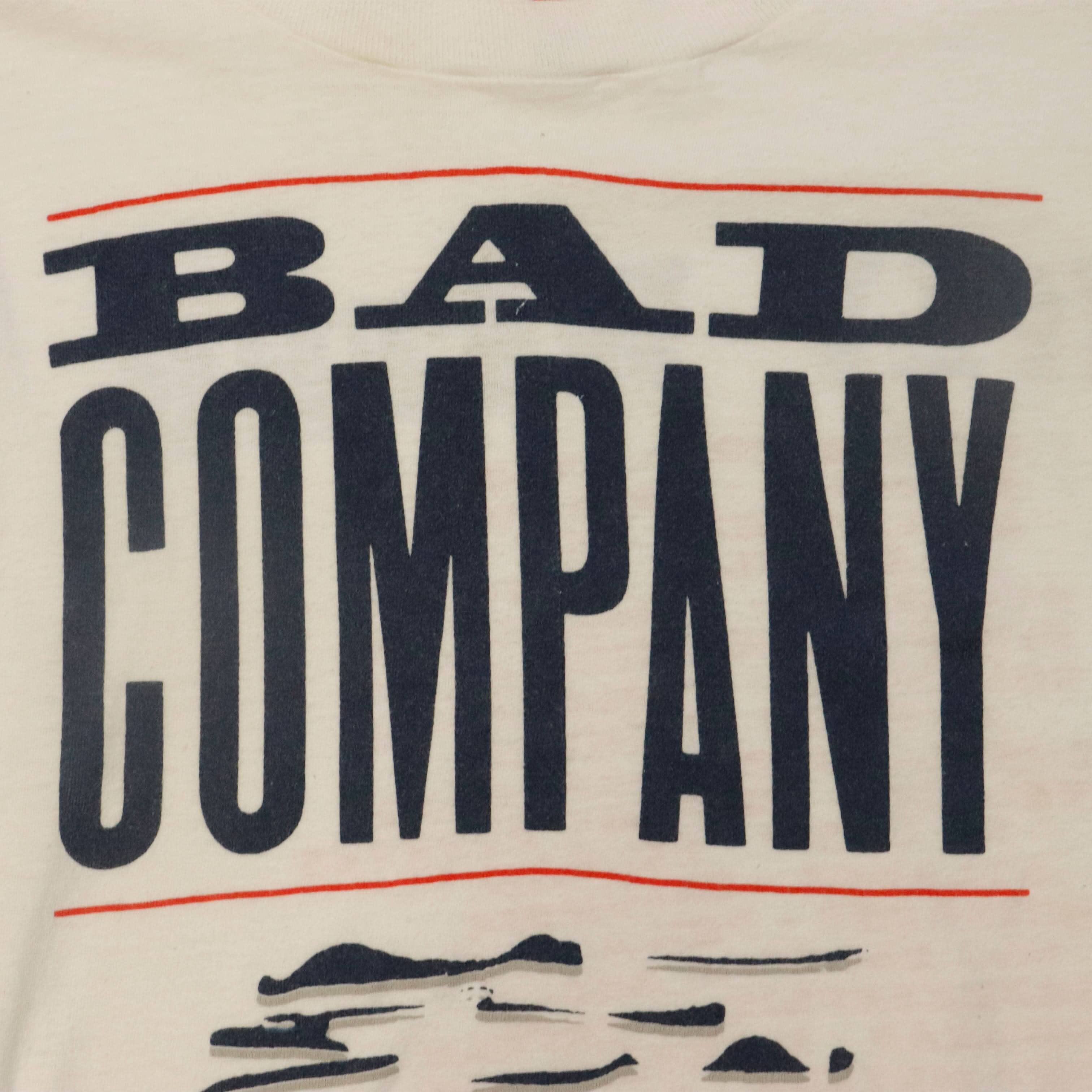 Vintage Bad Company Holy Water World Tour 1990 T-Shirt Size L FAIF.CA 