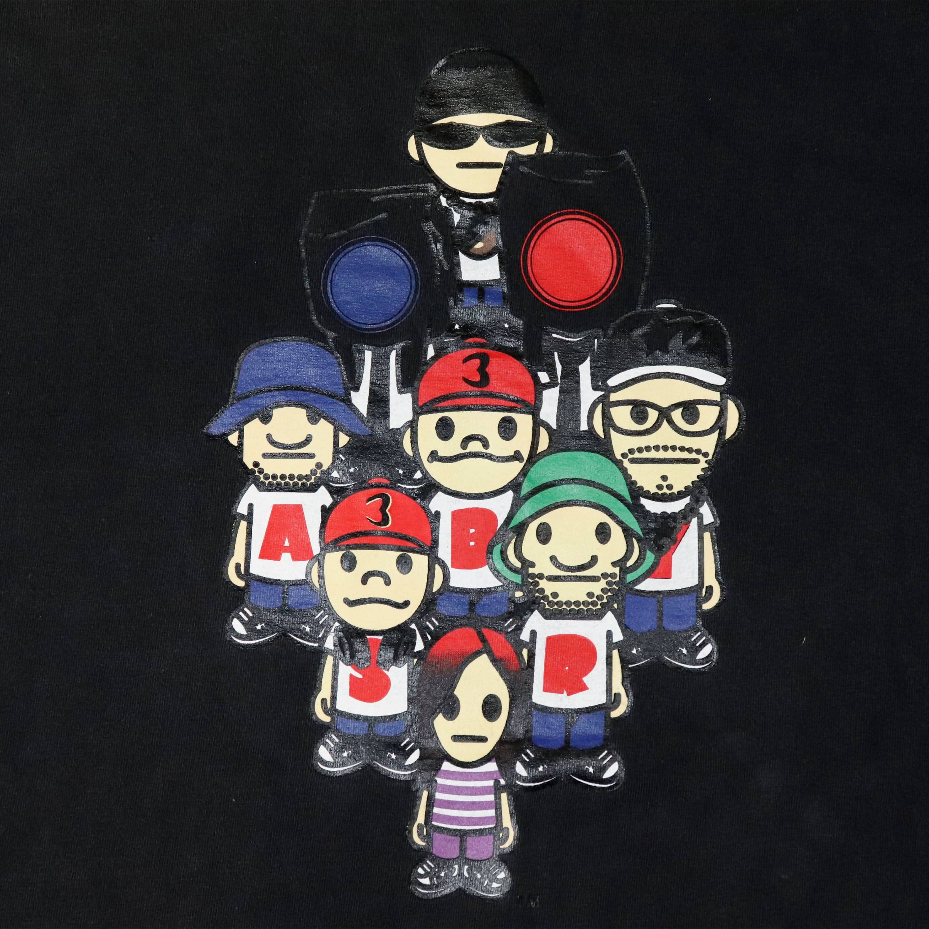 Vintage Bape Bapeheads Show 2003 Graphic T-Shirt Size XL FAIF.CA 