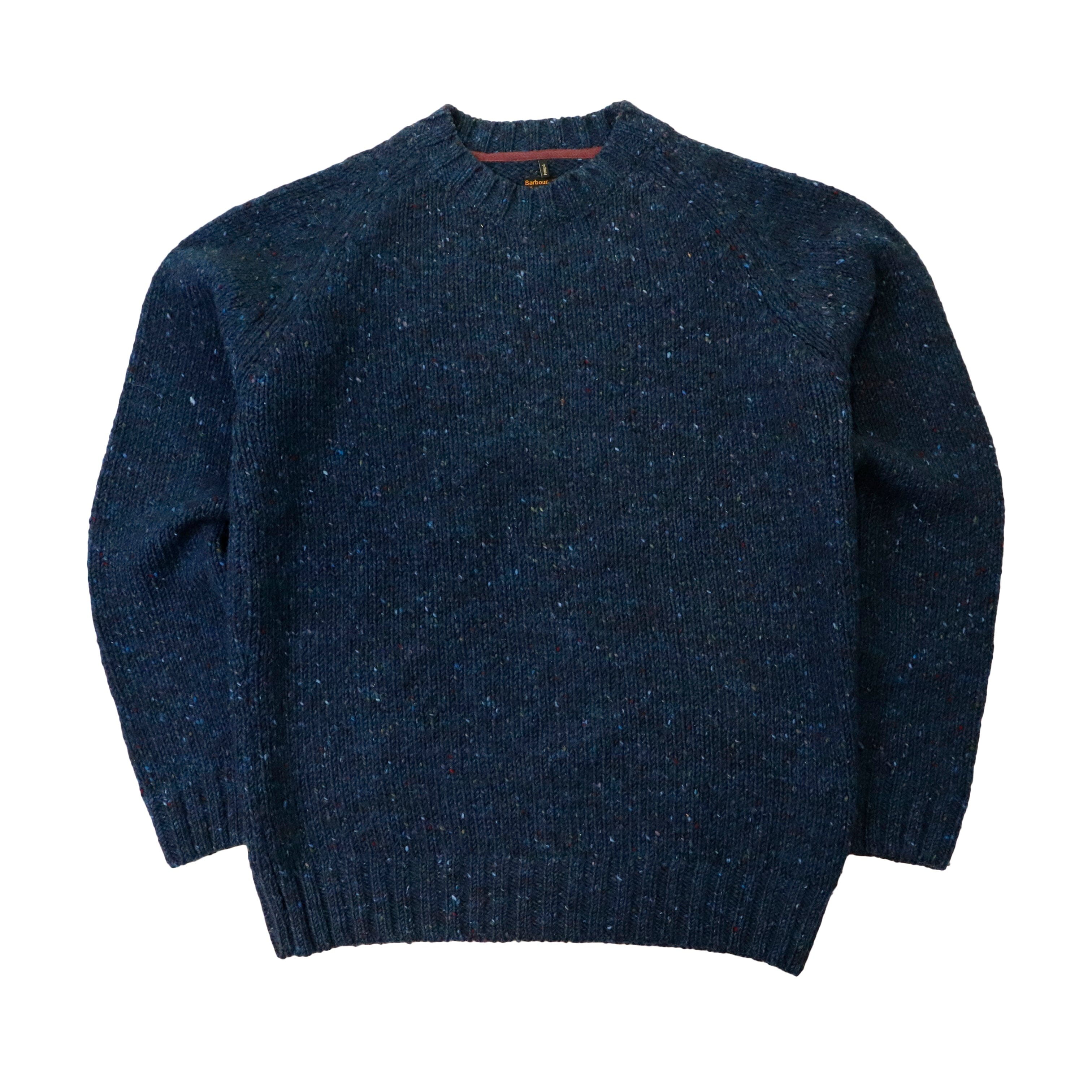 Vintage Barbour Speckled Knit Sweater Size M 22 