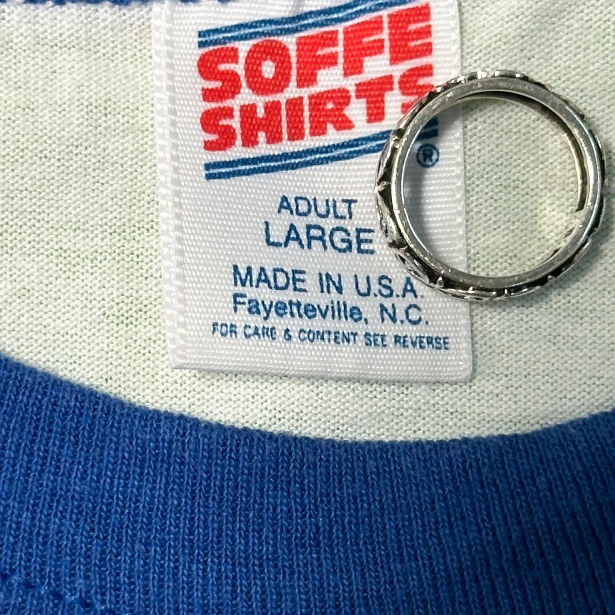 Vintage Beck Graphic Ringer T-Shirt Size Large FAIF.CA 