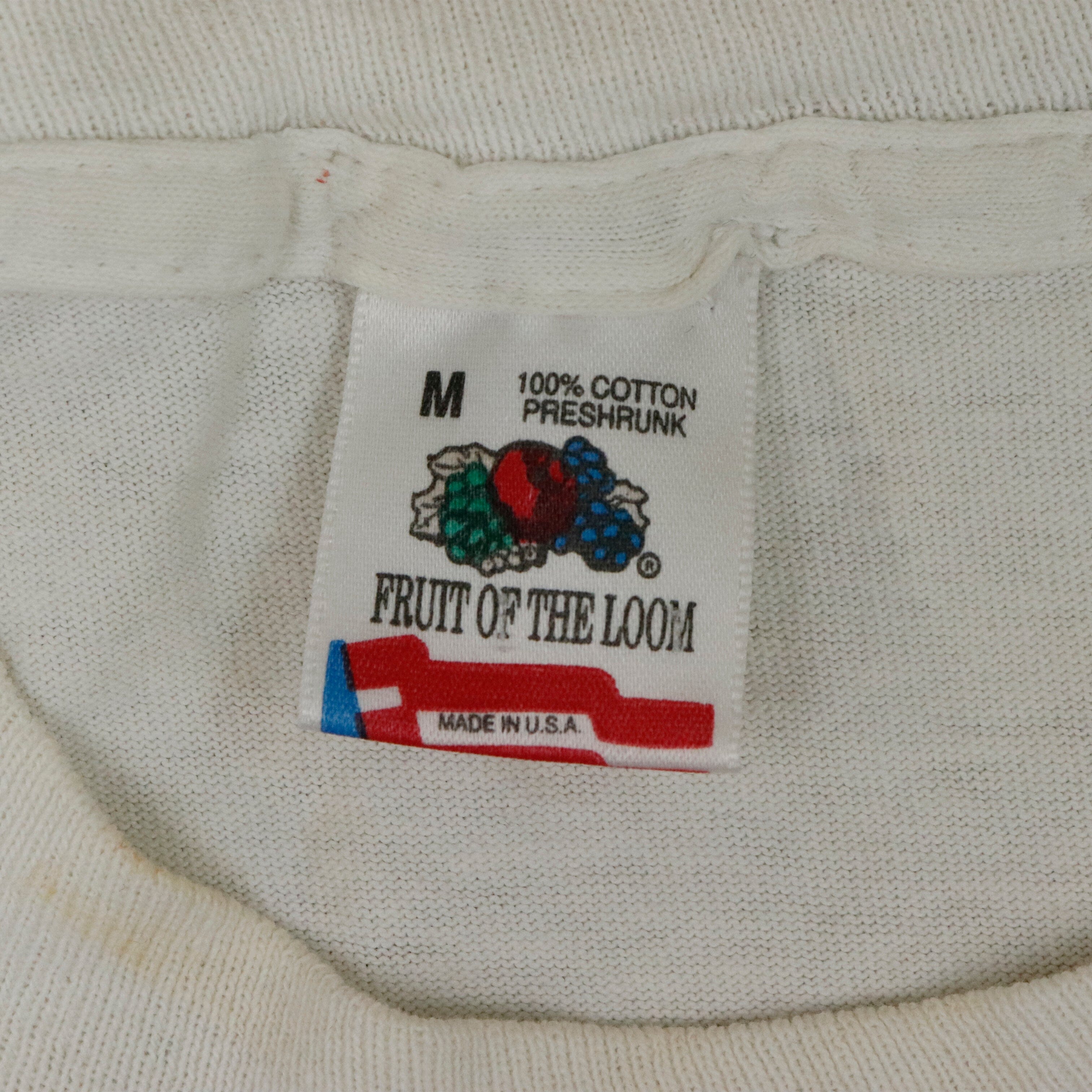 Vintage Big Kahuna Surf Daytona Beach White T-Shirt Size M Fruit of the Loom 