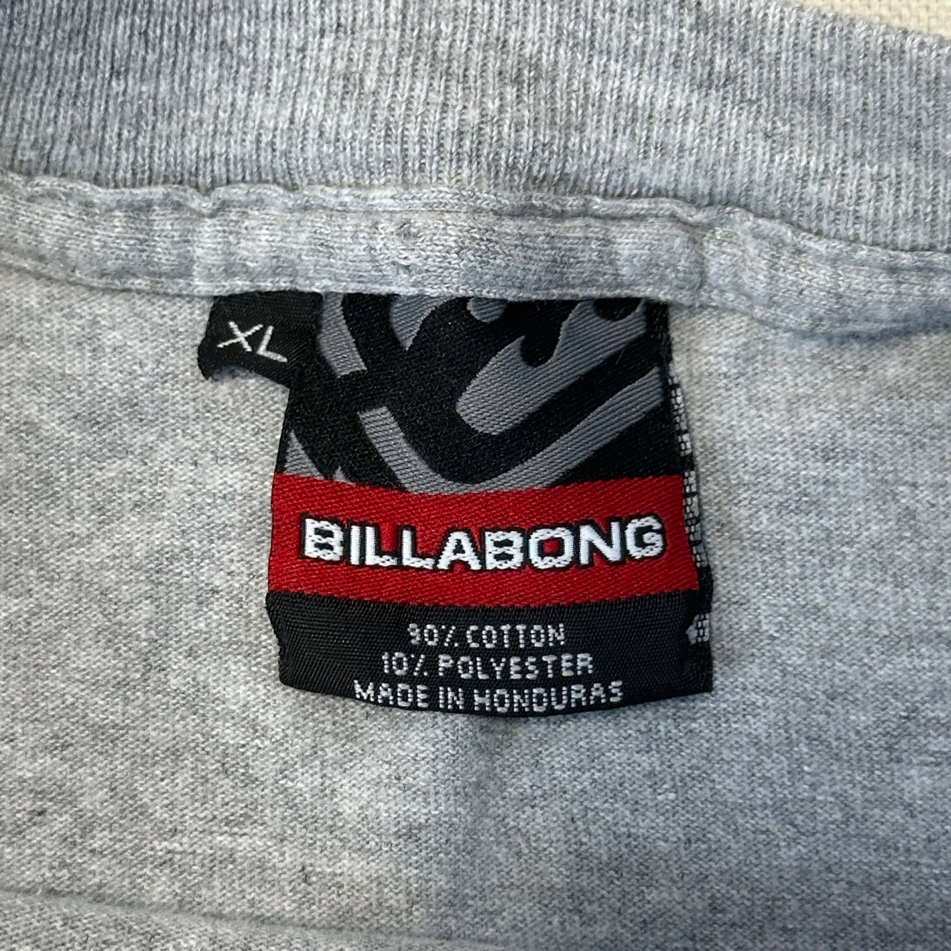Vintage Billabong Red Logo Graphic T-Shirt Size XL FAIF.CA 