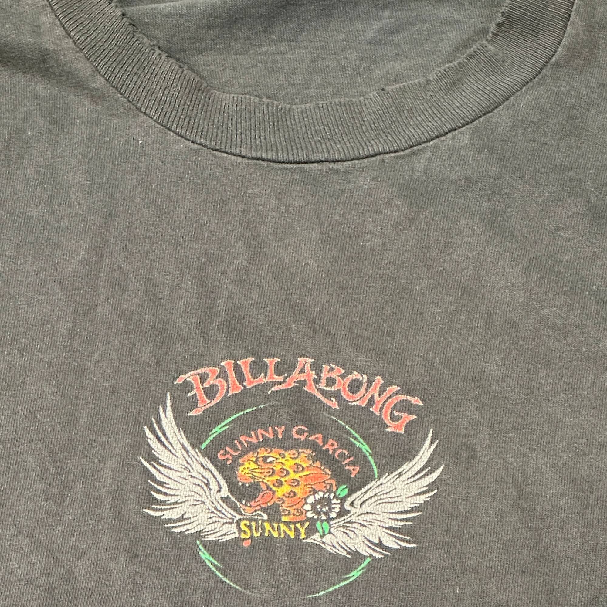 Vintage Billabong Sunny Garcia Graphic T-Shirt Size Large FAIF.CA 