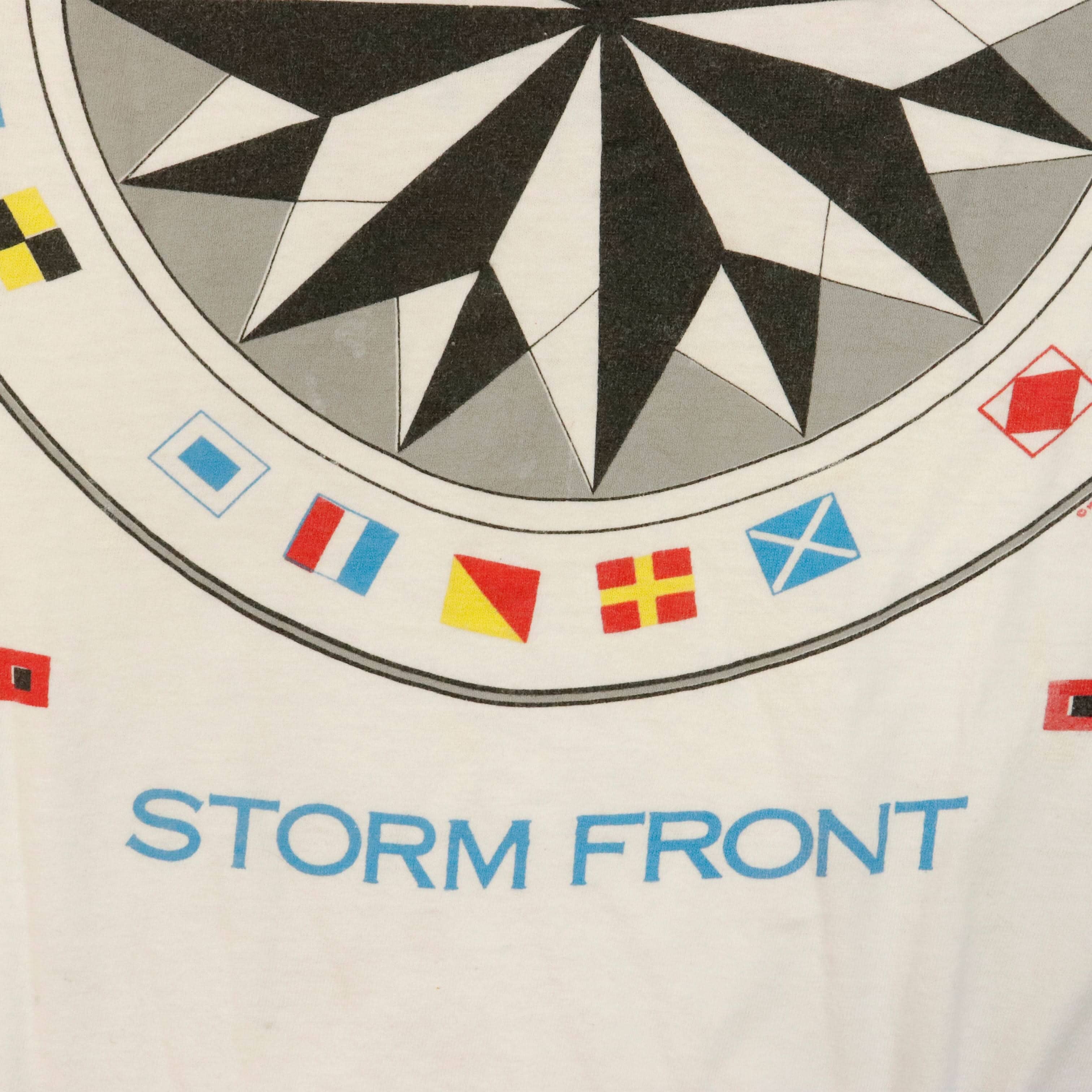 Vintage Billy Joel 1989-1990 Hanes Storm Front Tour T-Shirt Size XL FAIF.CA 