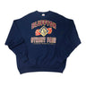 Vintage Bluffton Street Fair Navy Crewneck Size XL Jerzees 