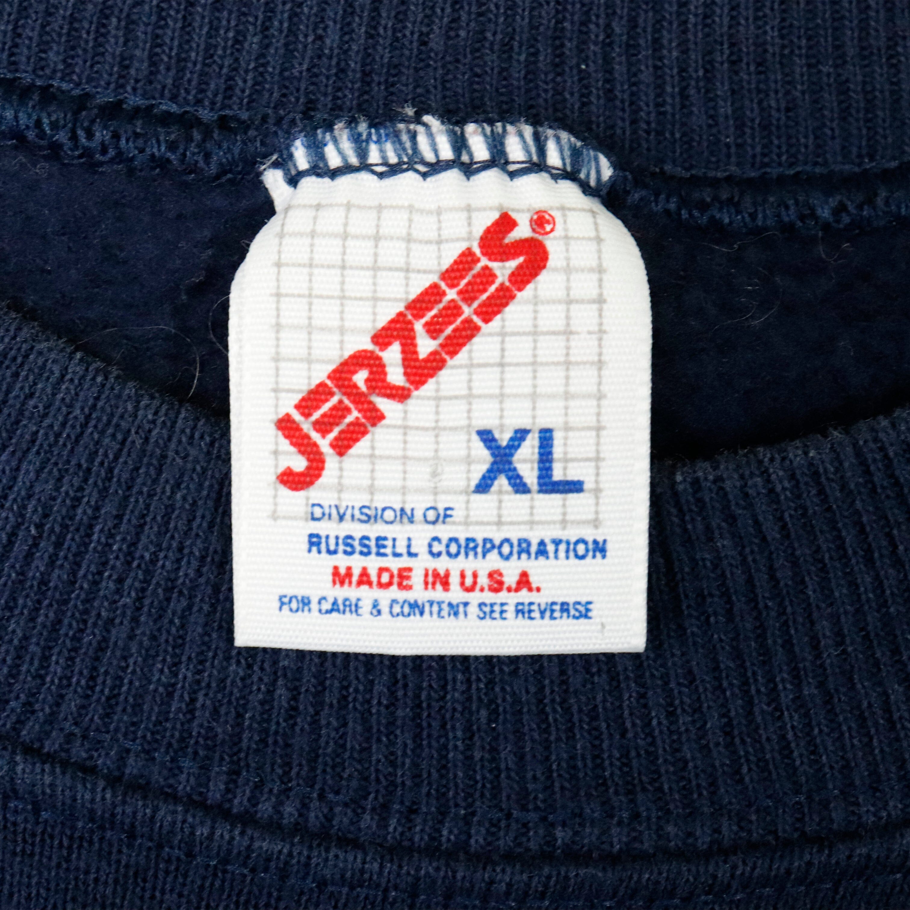 Vintage Bluffton Street Fair Navy Crewneck Size XL Jerzees 