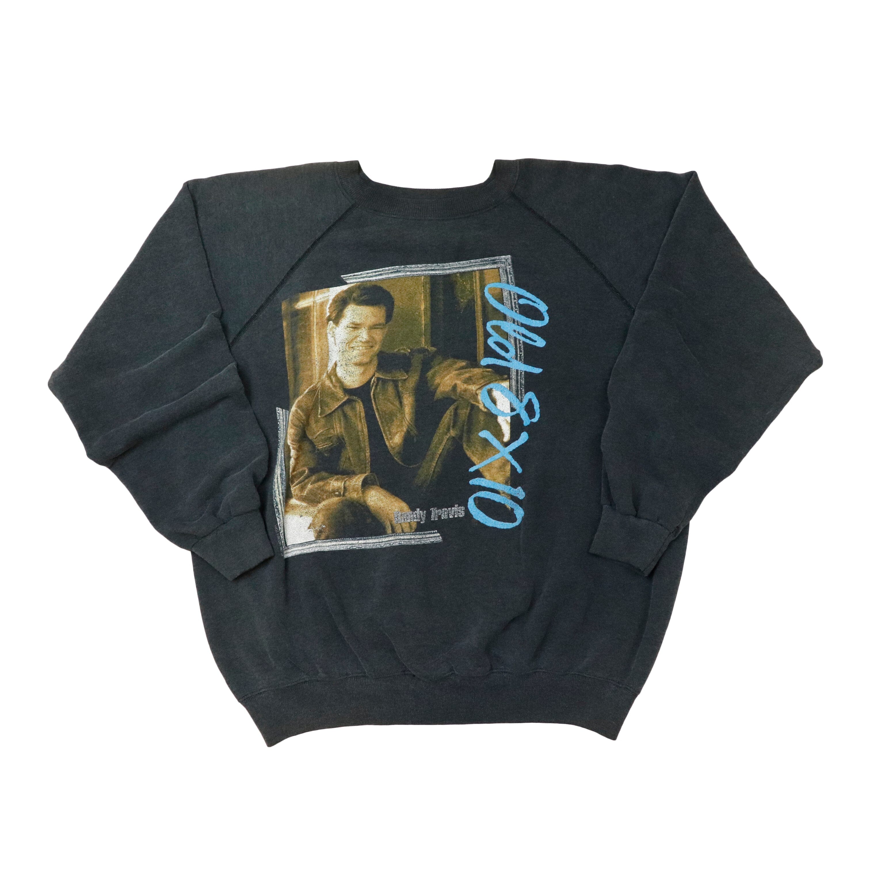 Vintage Brandy Travis Dark Gray Crewneck Size XL Hanes 