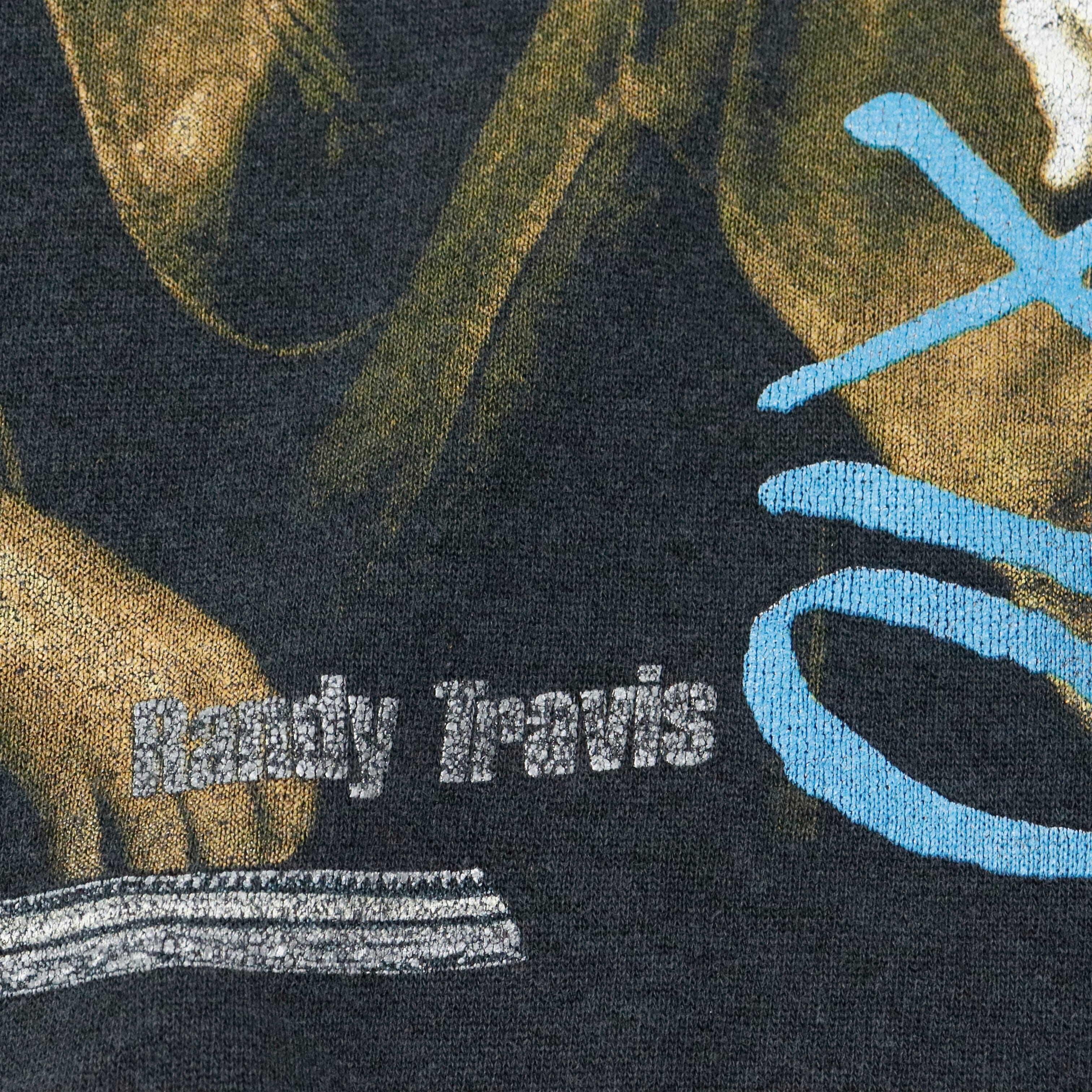 Vintage Brandy Travis Dark Gray Crewneck Size XL Hanes 