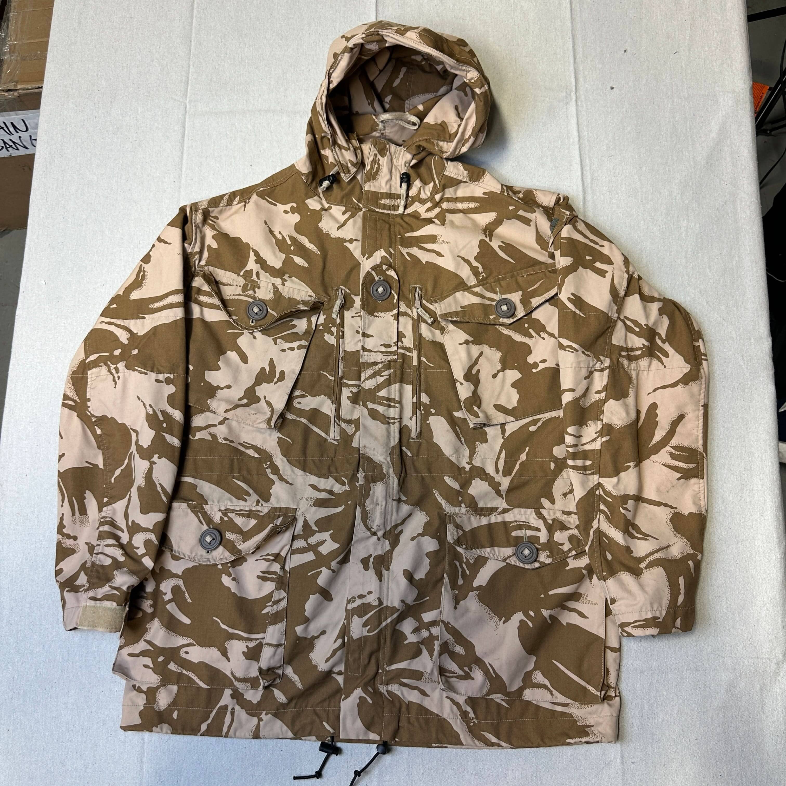 Vintage British Desert Camouflage Windproof Smock Jacket Size 170/104 FAIF.CA 