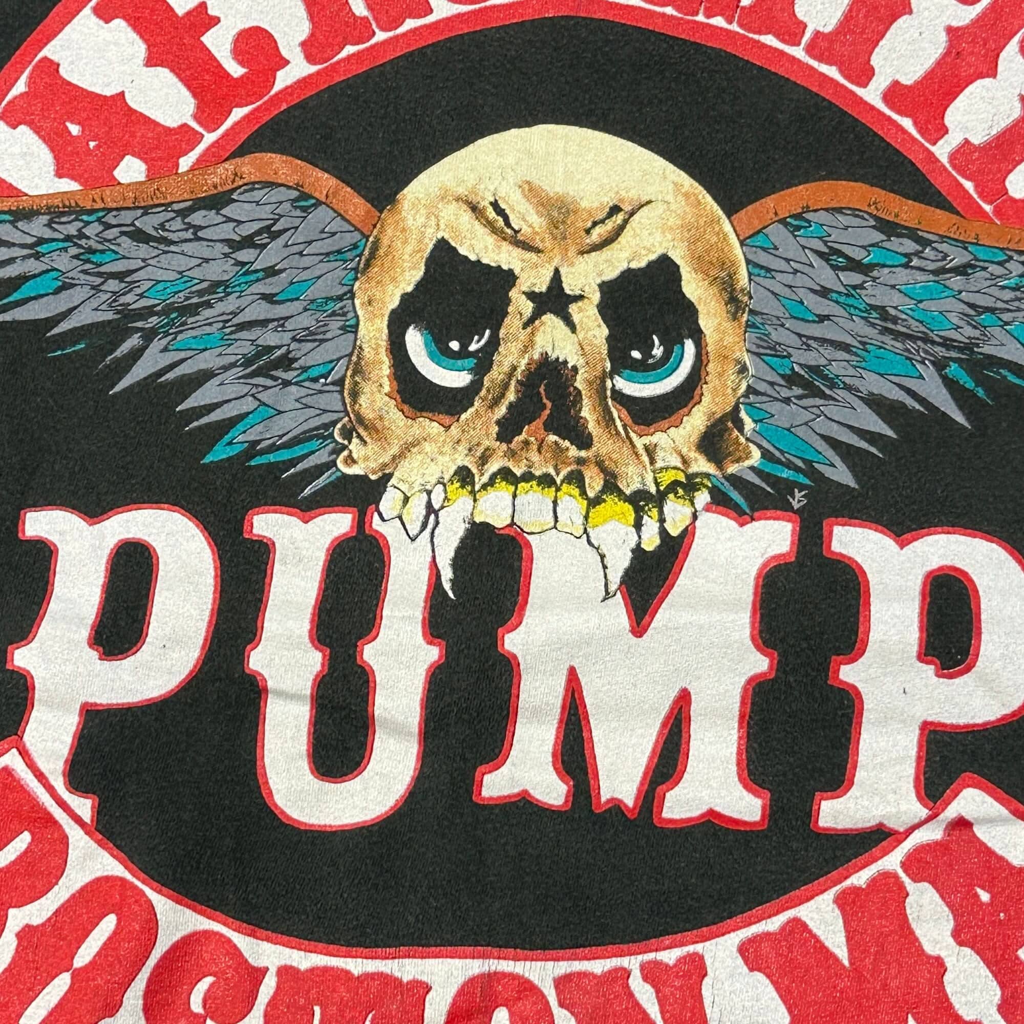 Vintage Brockum Aerosmith Pump Boston Graphic T-shirt Size L FAIF.CA 