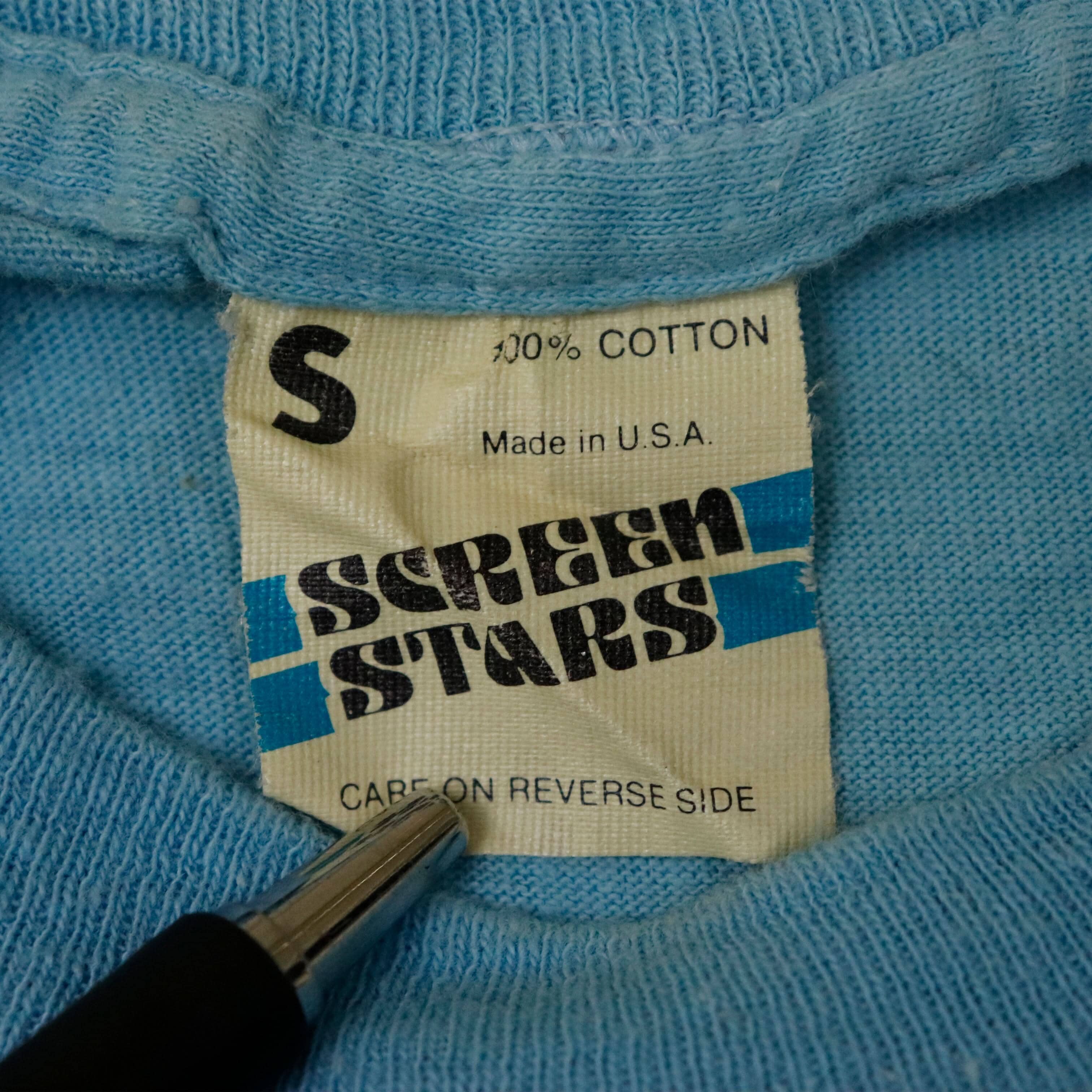 Vintage Bruce Springsteen & The E Street Band 1981 Concert Graphic T-Shirt Size S FAIF.CA 