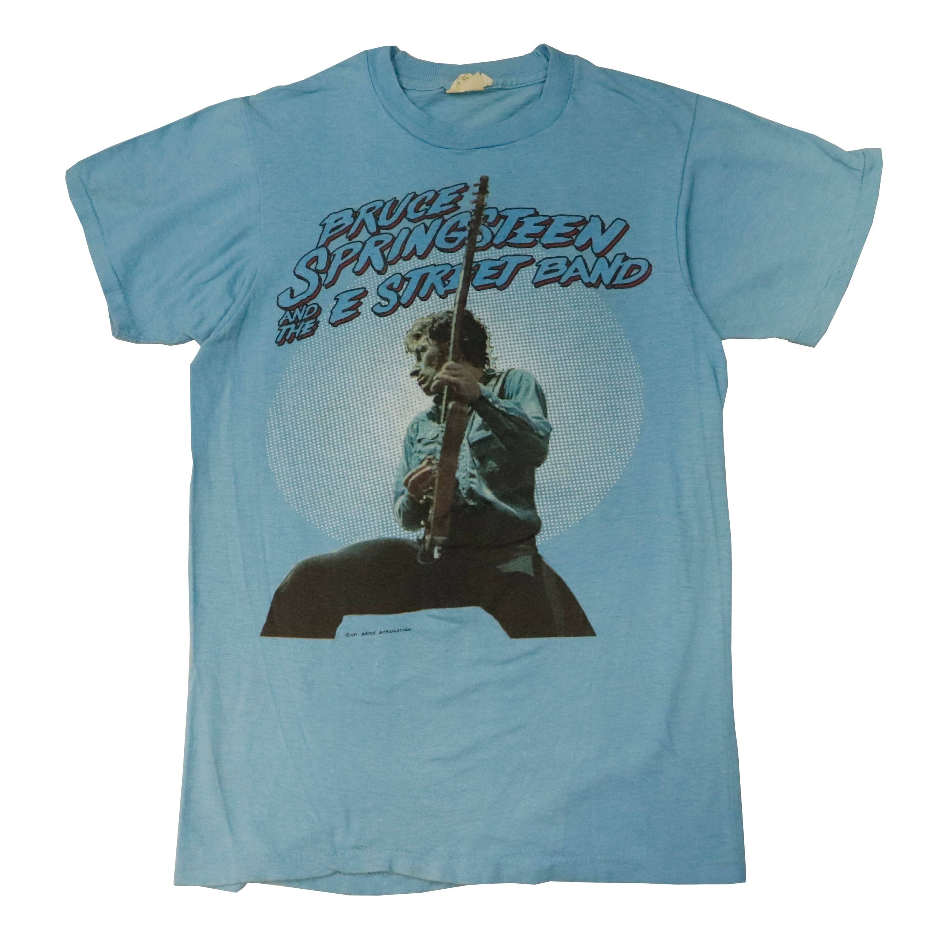 Vintage Bruce Springsteen & The E Street Band 1981 Concert Graphic T-Shirt Size S FAIF.CA 