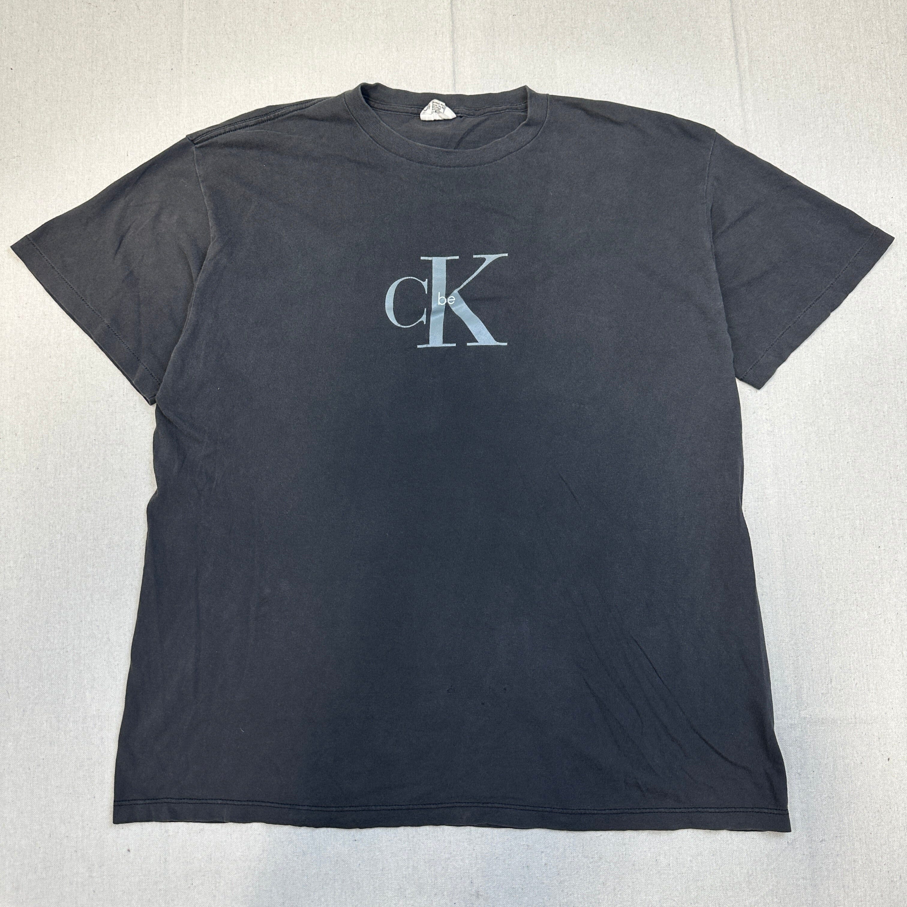 Vintage Calvin Klein CK Be Graphic T-Shirt Size XL FAIF.CA 