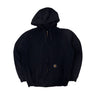 Vintage Carhartt Distressed Zip-Up Hoodie Size L FAIF.CA 