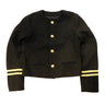 Vintage Celine Paris Womens Black Blazer Yellow Details Size 36 CELINE 