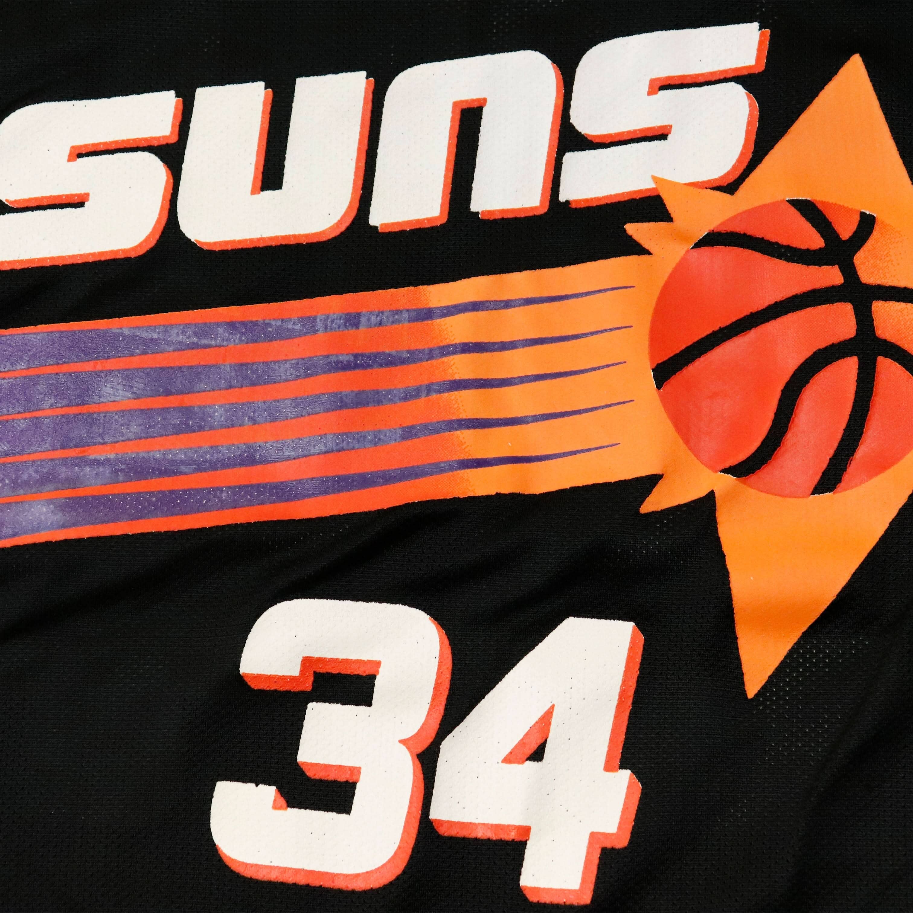 Vintage Champion #34 Phoenix Suns Barkley Basketball Jersey Size 48 FAIF.CA 