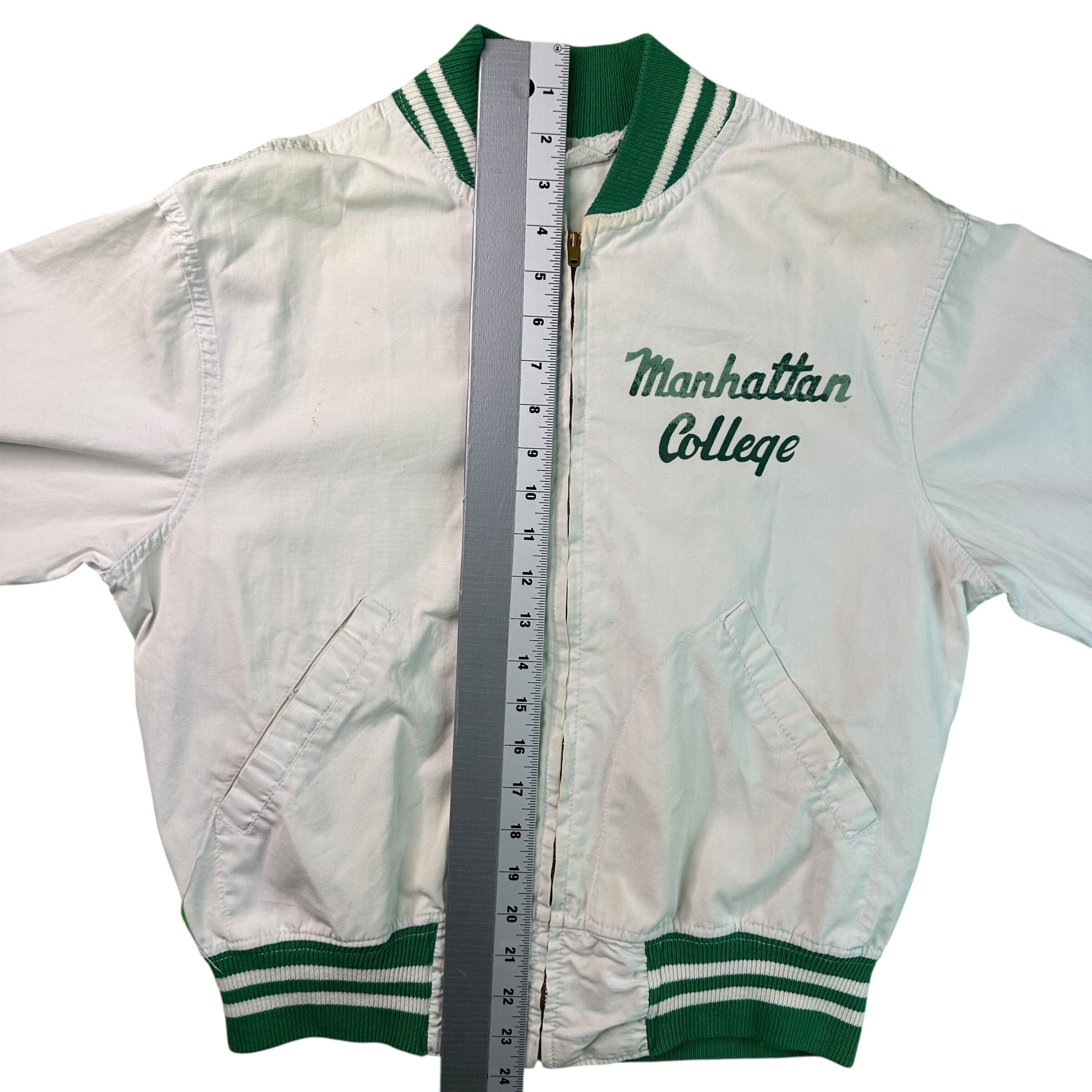 Vintage Champion 60s jacket Manhattan College Sports size m jacket OTHER 