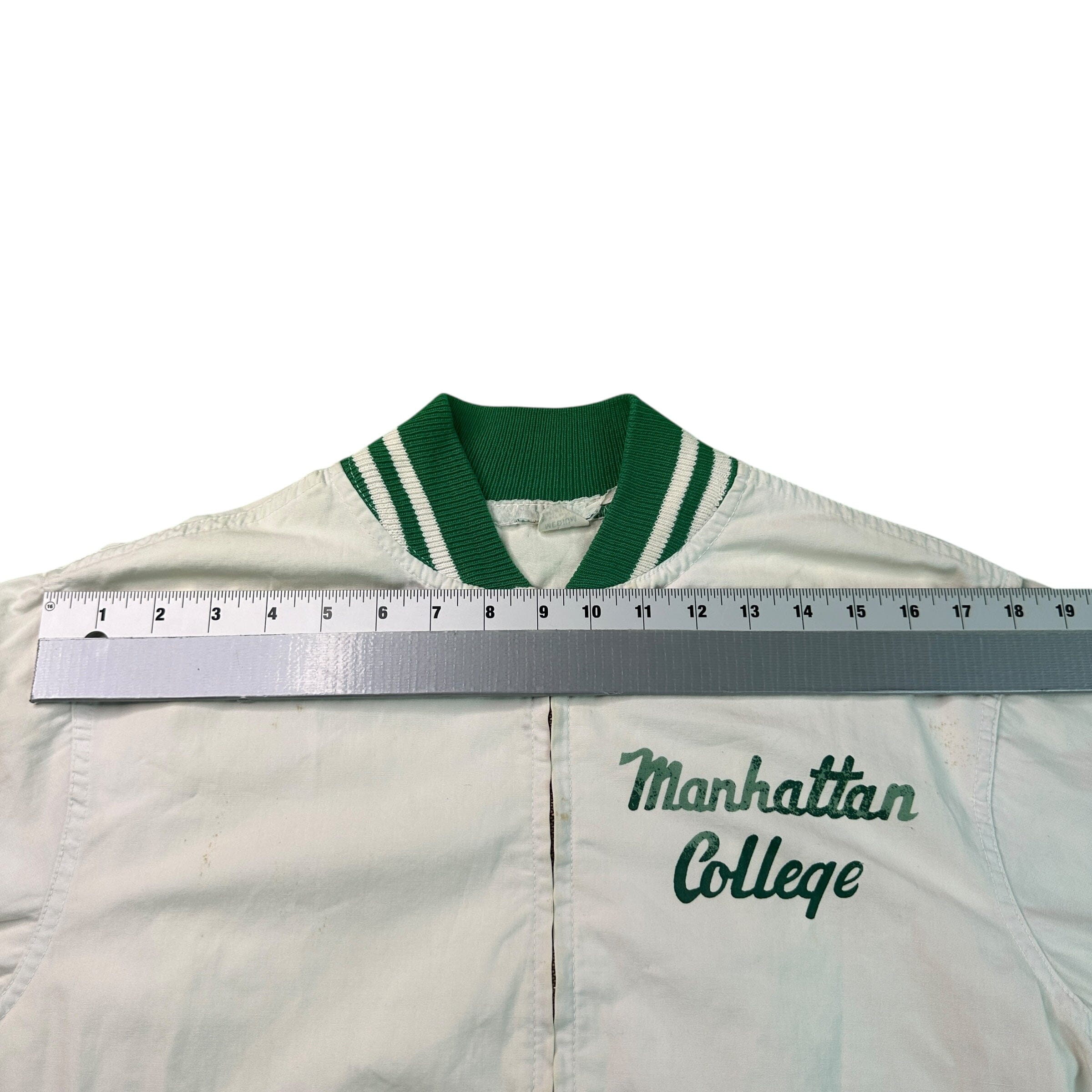 Vintage Champion 60s jacket Manhattan College Sports size m jacket OTHER 