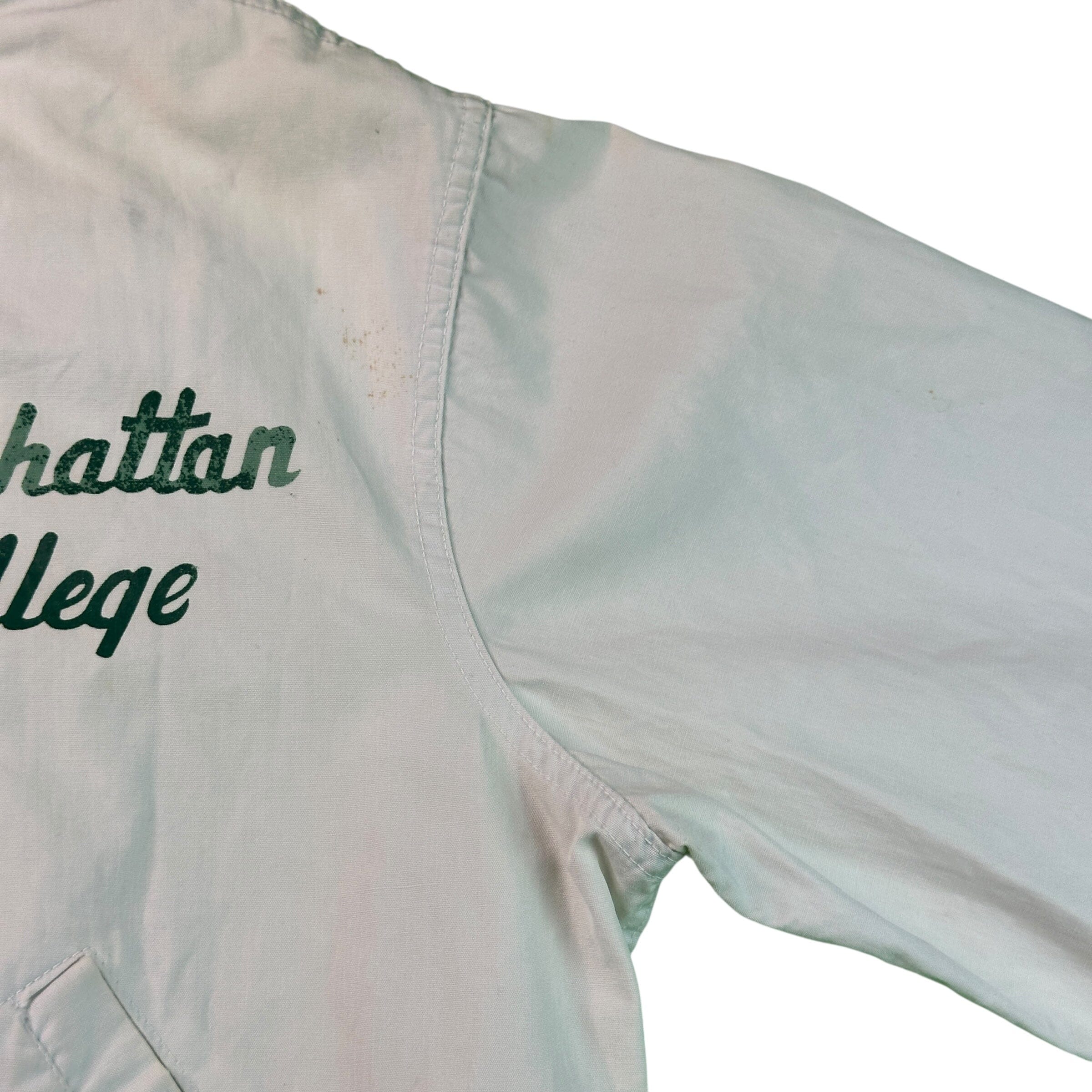 Vintage Champion 60s jacket Manhattan College Sports size m jacket OTHER 