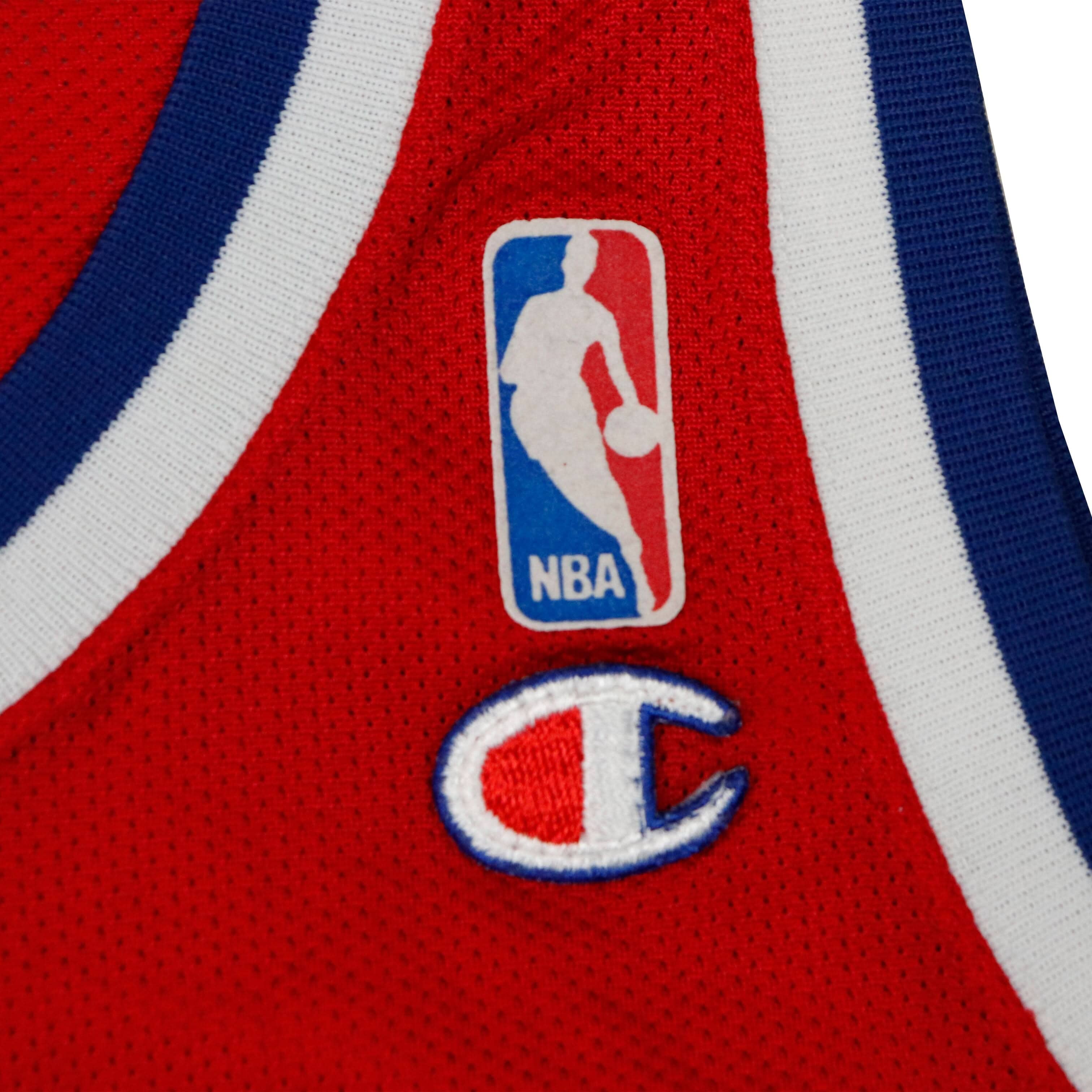 Vintage Champion Bullets #40 Basketball Jersey Cheaney FAIF.CA 