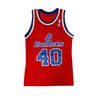 Vintage Champion Bullets #40 Basketball Jersey Cheaney FAIF.CA 