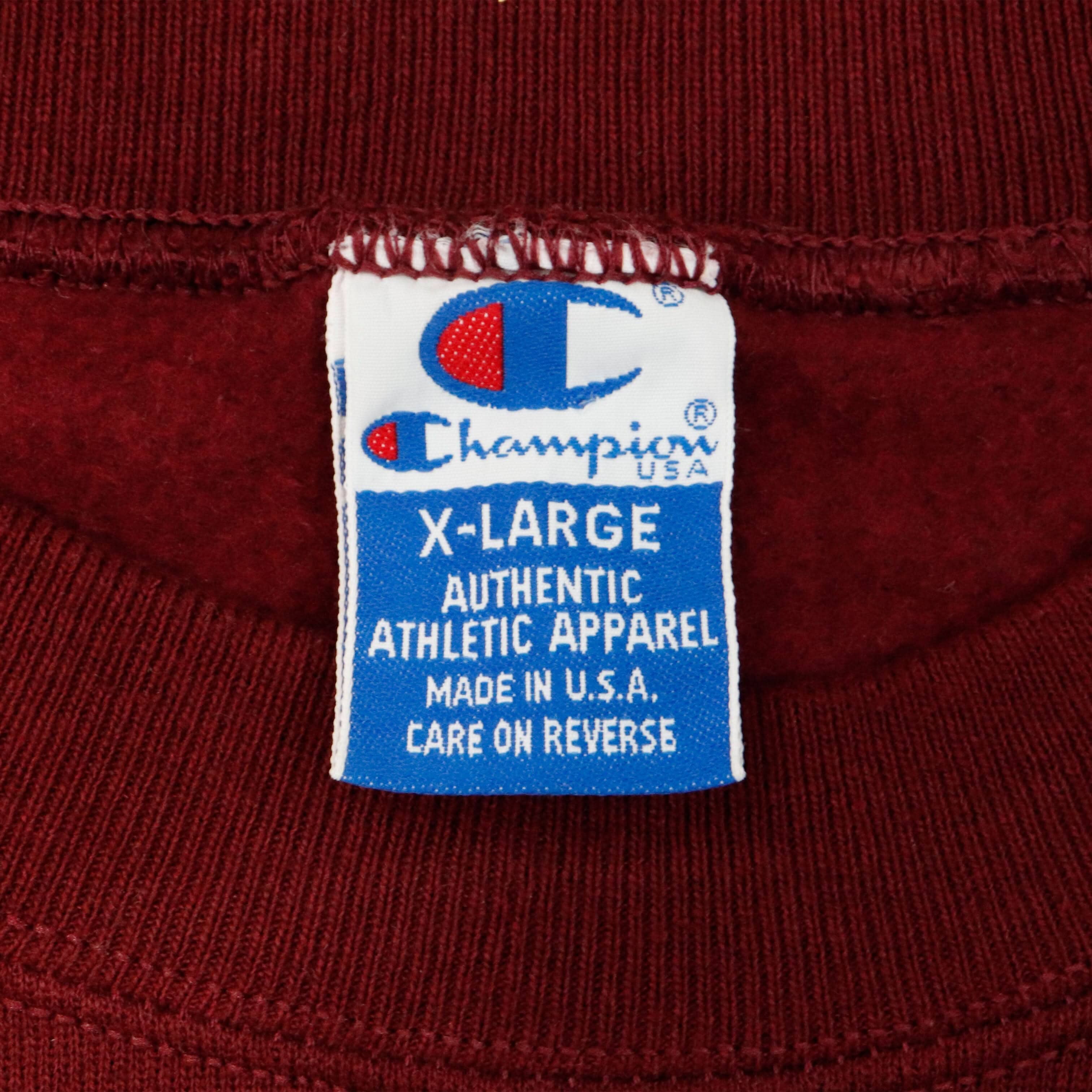 Vintage Champion Concordia College Graphic Crewneck Sweatshirt Size XL FAIF.CA 