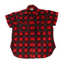 Vintage Champion Red Black Plaid Flannel Shirt Size 15 1/2 Champion 