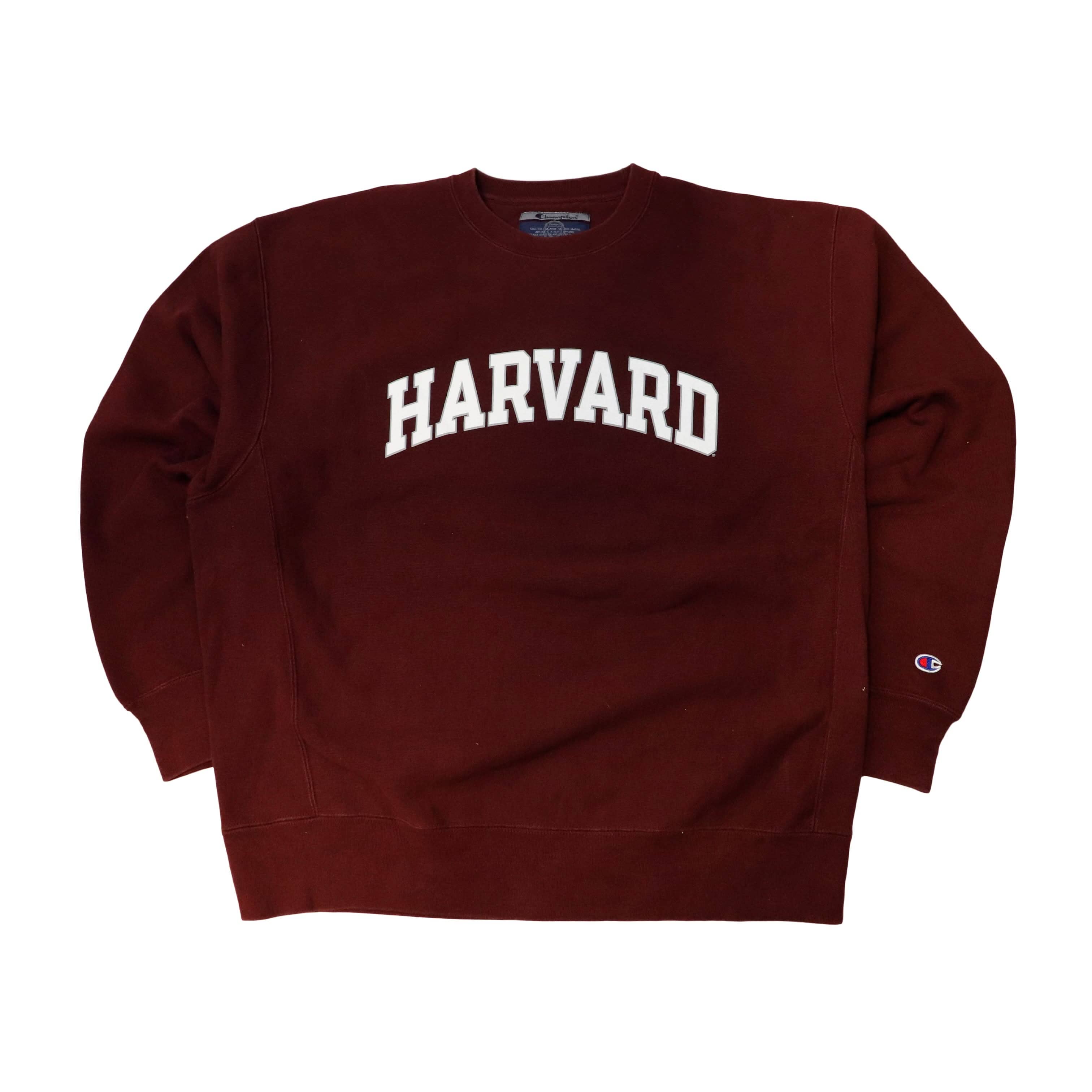 Vintage Champion Reverse Weave 90s Harvard Reverse Weave Sweatshirt Size L FAIF.CA 